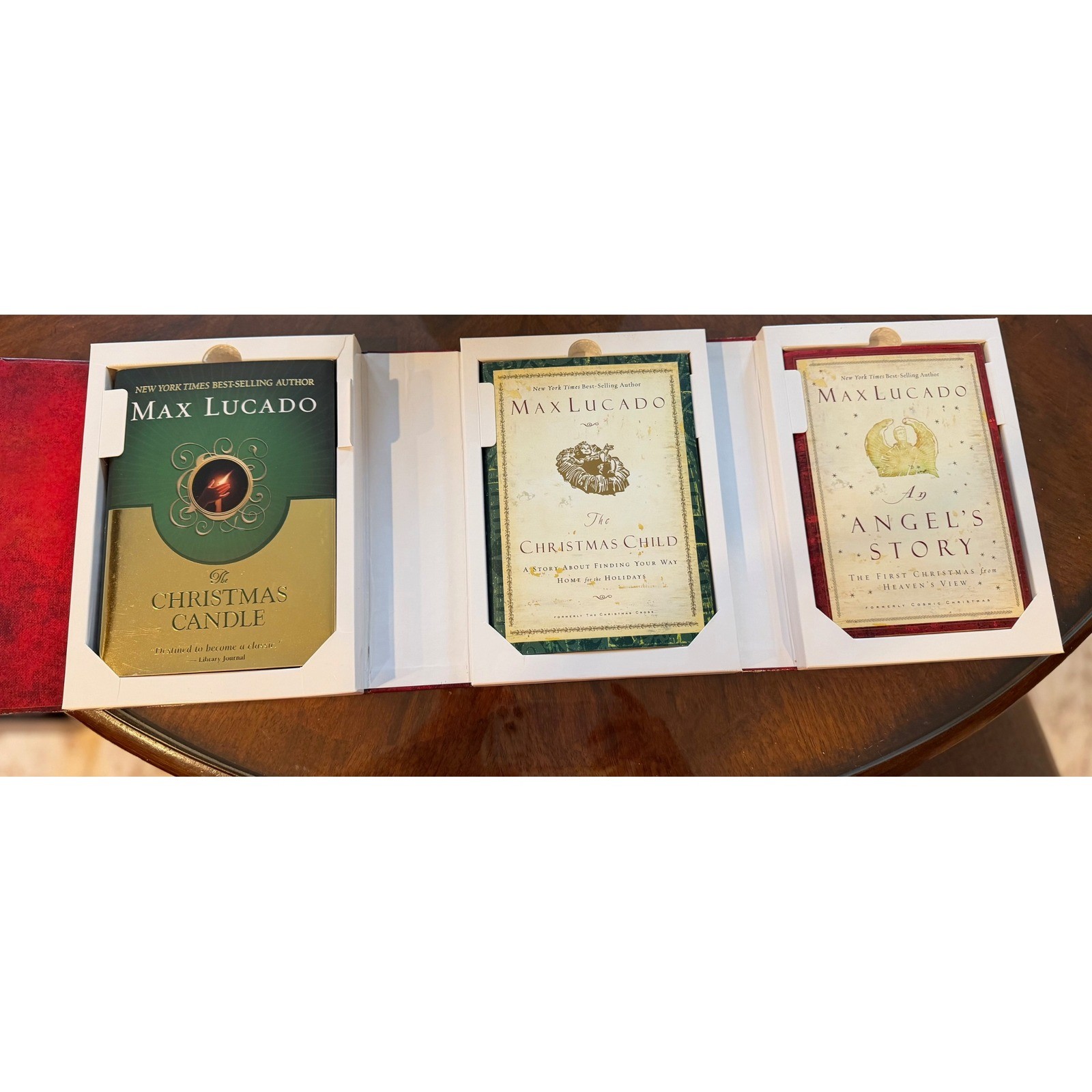 Max Lucado Christmas Collection 3 set hardcover books