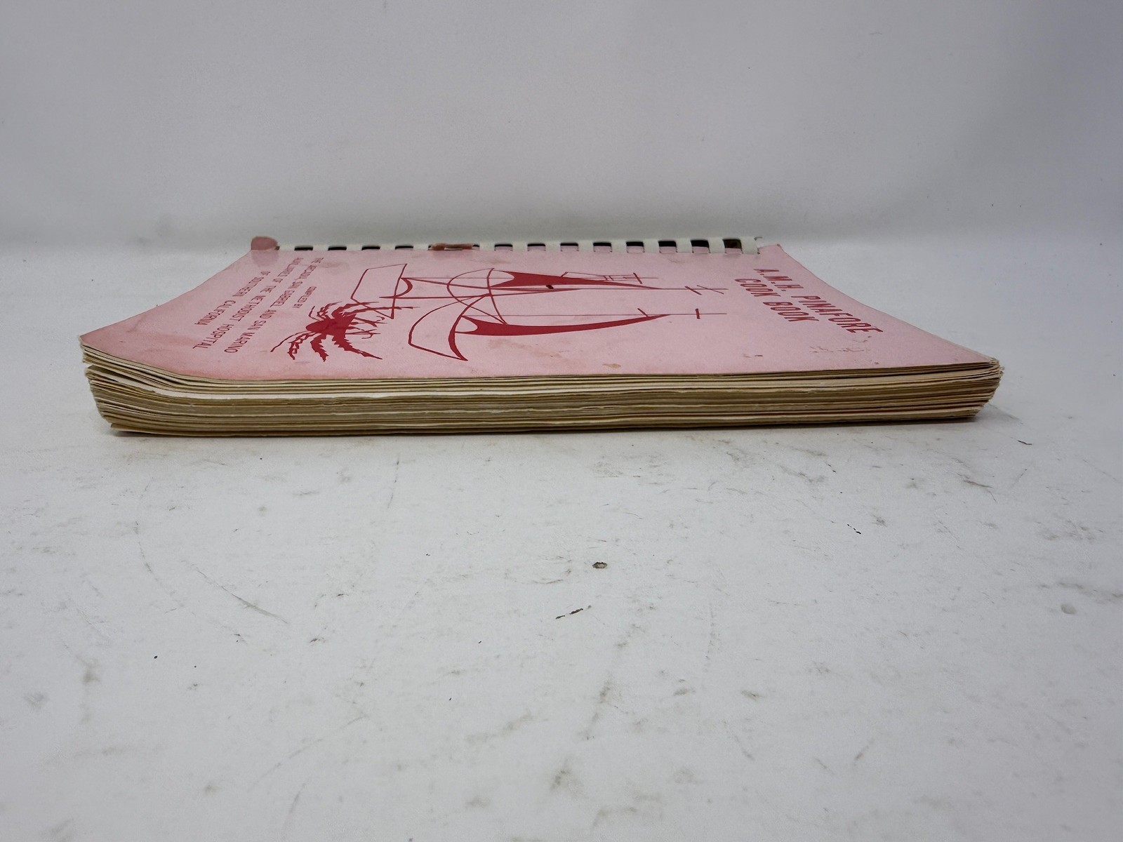 A.M.H. Pinafore Cook Book Spiral-Bound Southern California Used