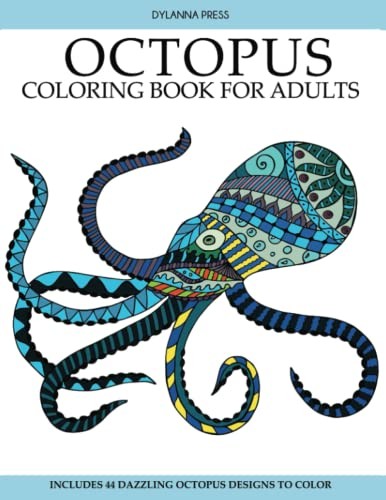 Octopus Coloring Book for Adults