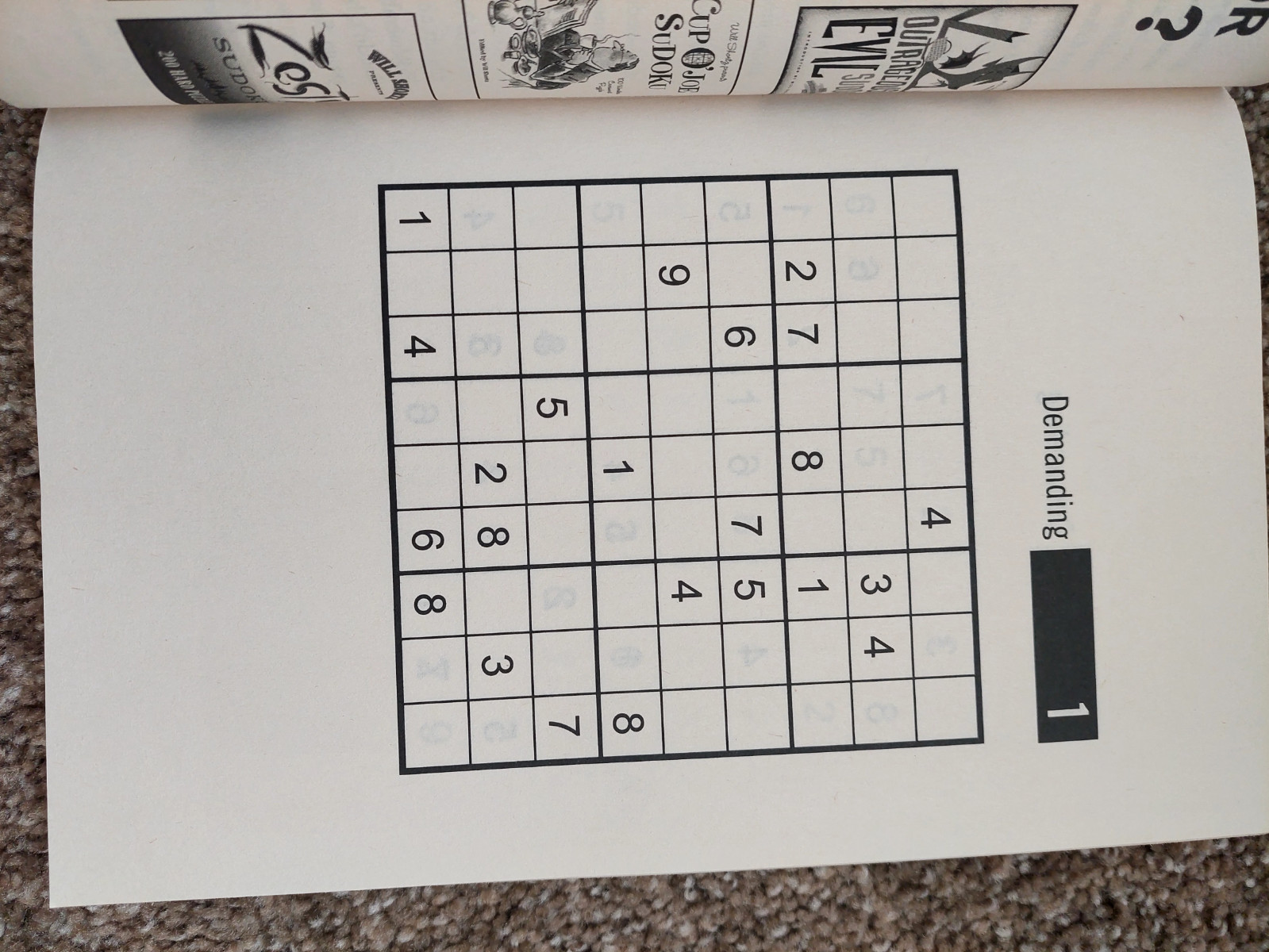 Will Shortz Presents the Huge Book of Hard Sudoku: 300 Challenging Puzzles