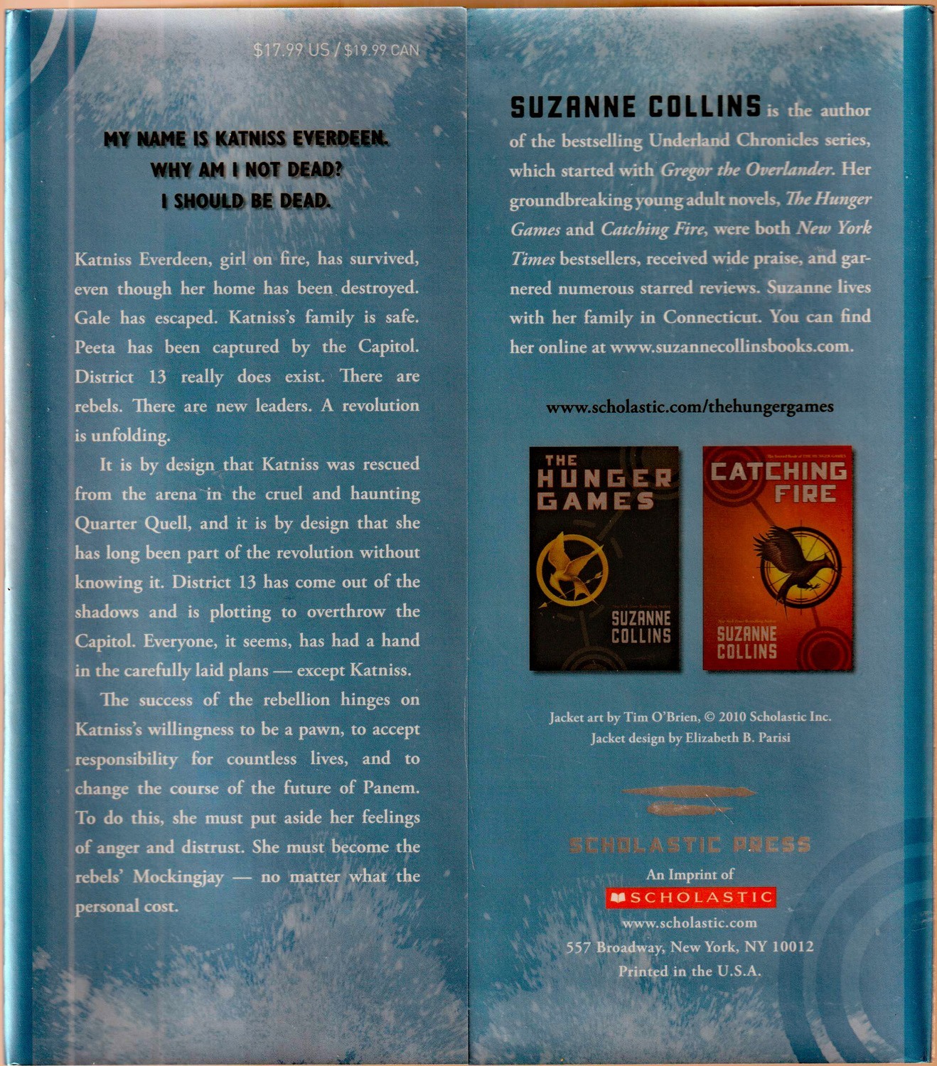 Suzanne Collins Mockingjay HC The Hunger Games EUC Buy3Get 2