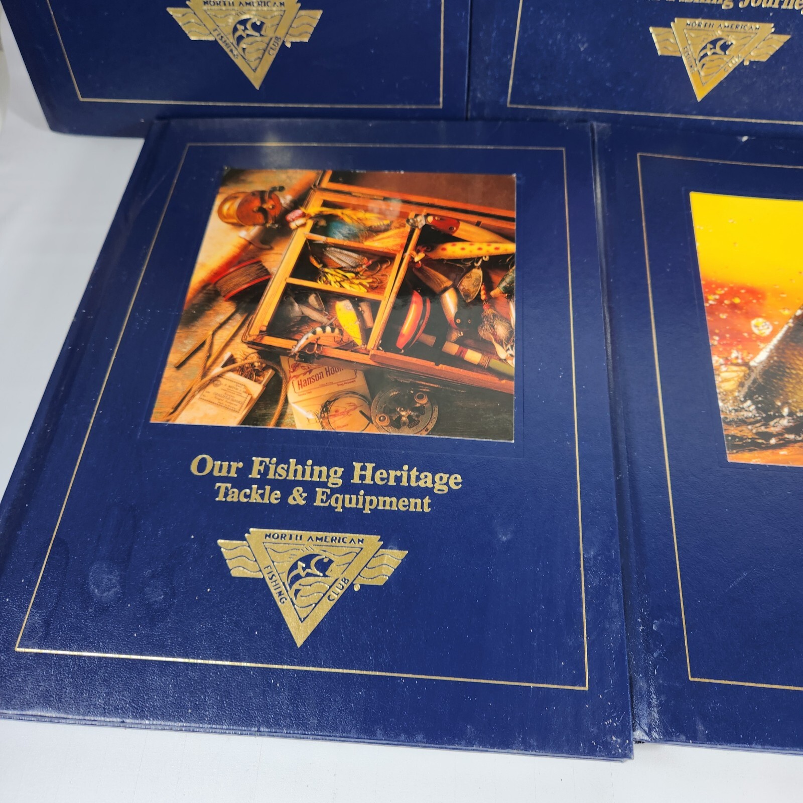 NAFC Lot of 7 Fishing North American Club books 1990’s -2000’s Hard cover