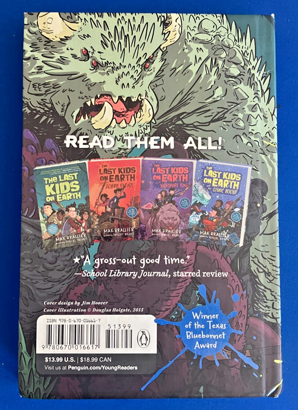 The Last Kids On Earth Books 1 & 2 By Max Brallier VG+ condition