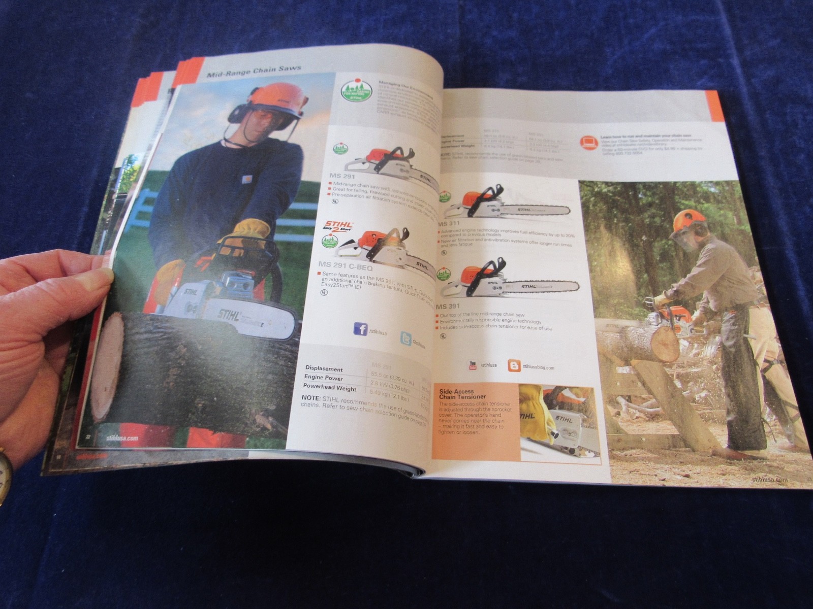STIHL 2011 Power Tools & Accessories Dealer Catalog Chainsaws Gear +++ C487