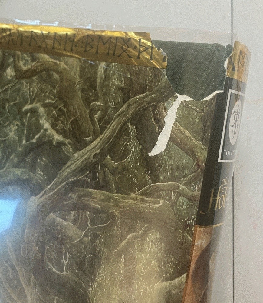 Alan Lee illustrated Hobbit – later print of 1997 edition – dustjacket – Tolkien