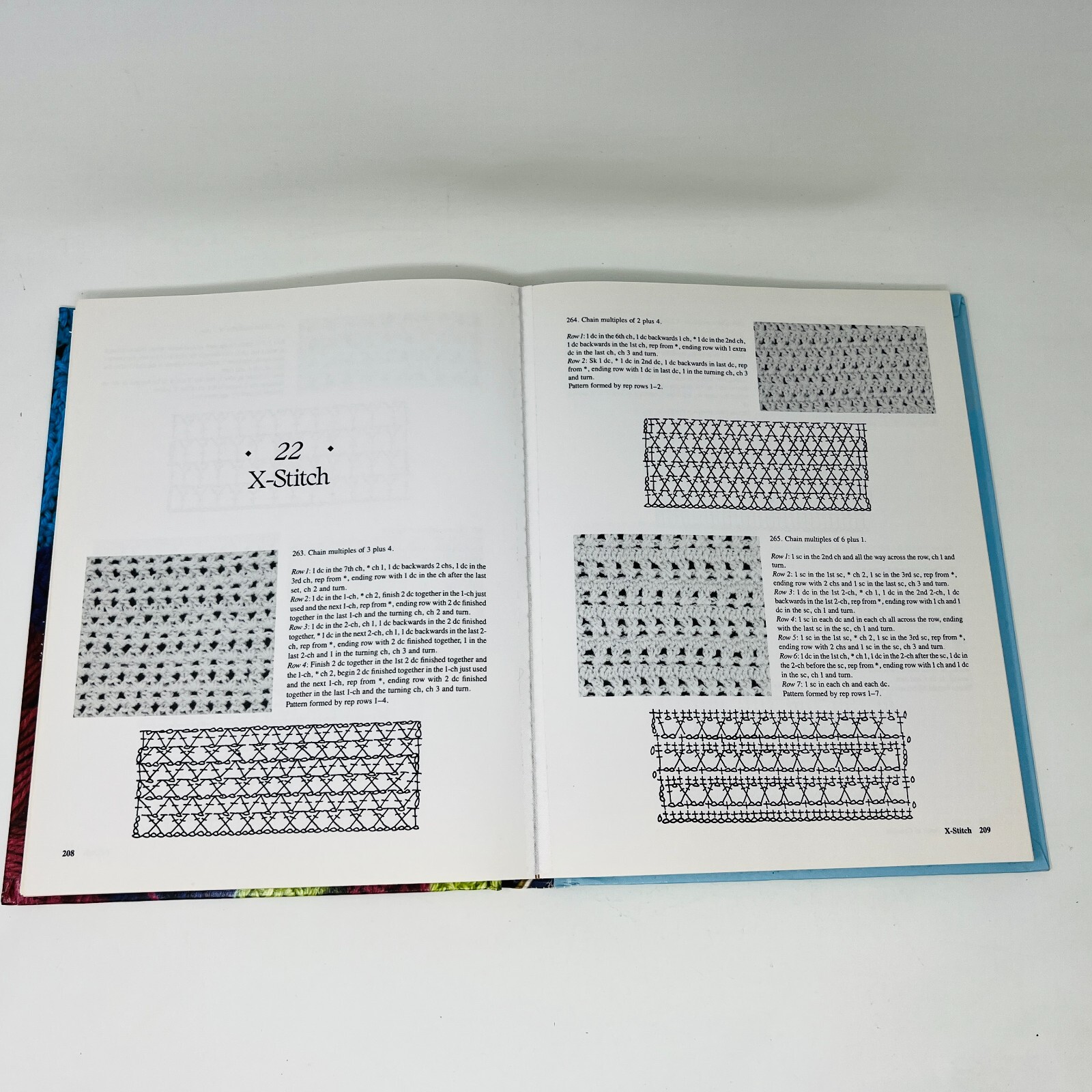 Complete Book of Crochet Stitch-Designs Linda Schapper Hardcover Patterns 1985