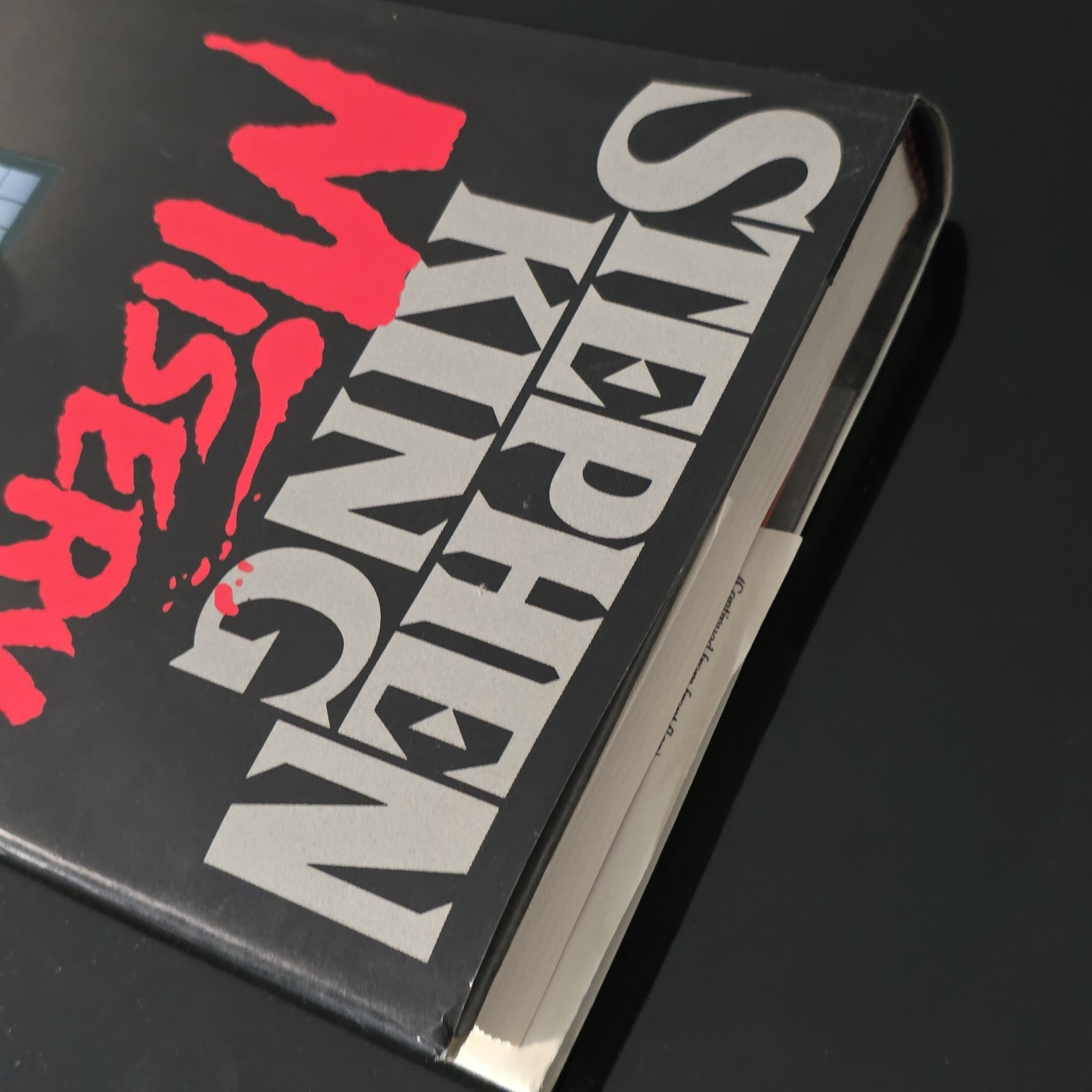 1987 Stephen King Misery Viking Publishing Hardcover First Edition Like New (B)