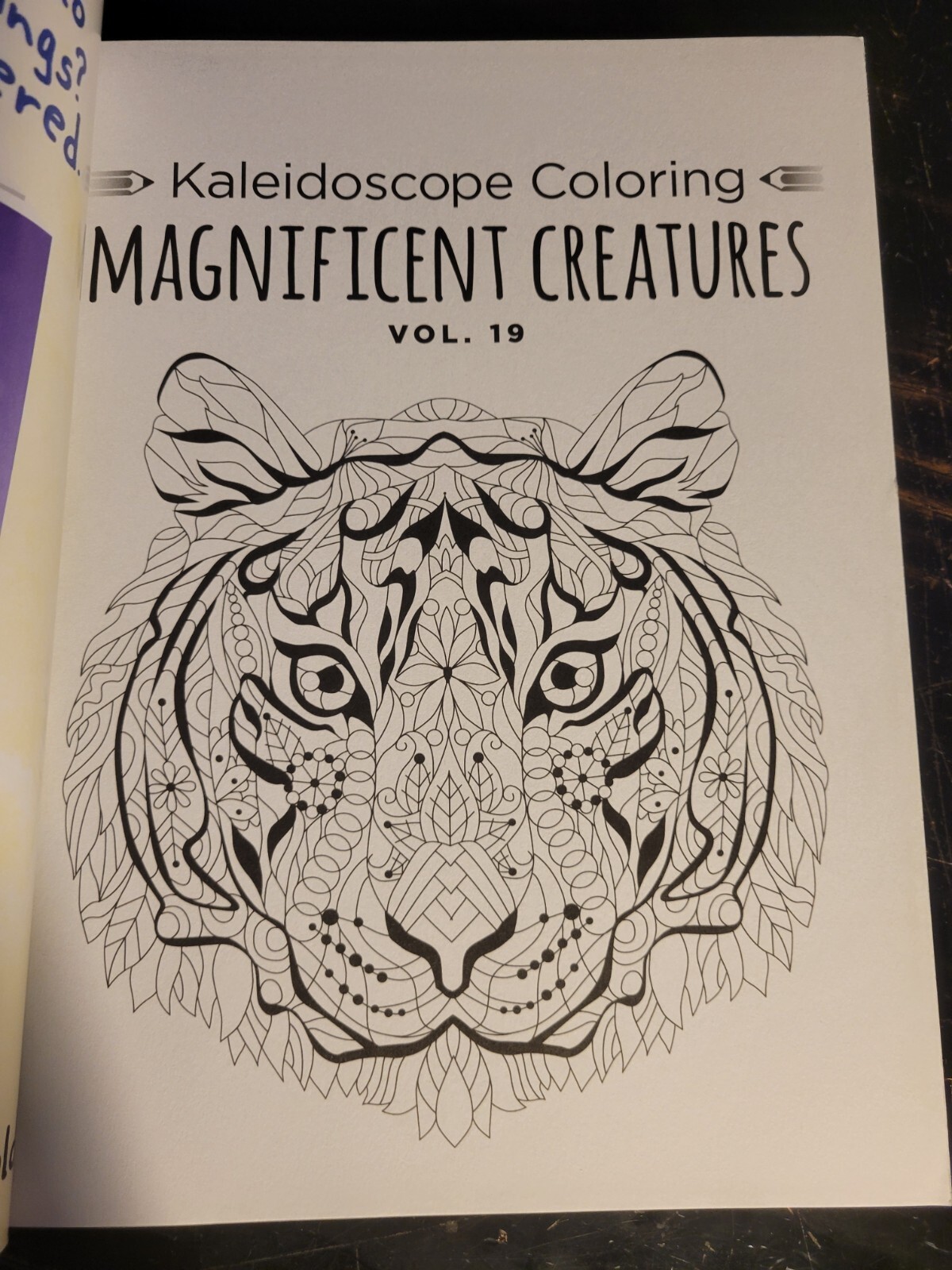 MAGNIFICENT CREATURES Vol 19 – Adult Coloring Book by TOPIX MEDIA – 47 PRINTS