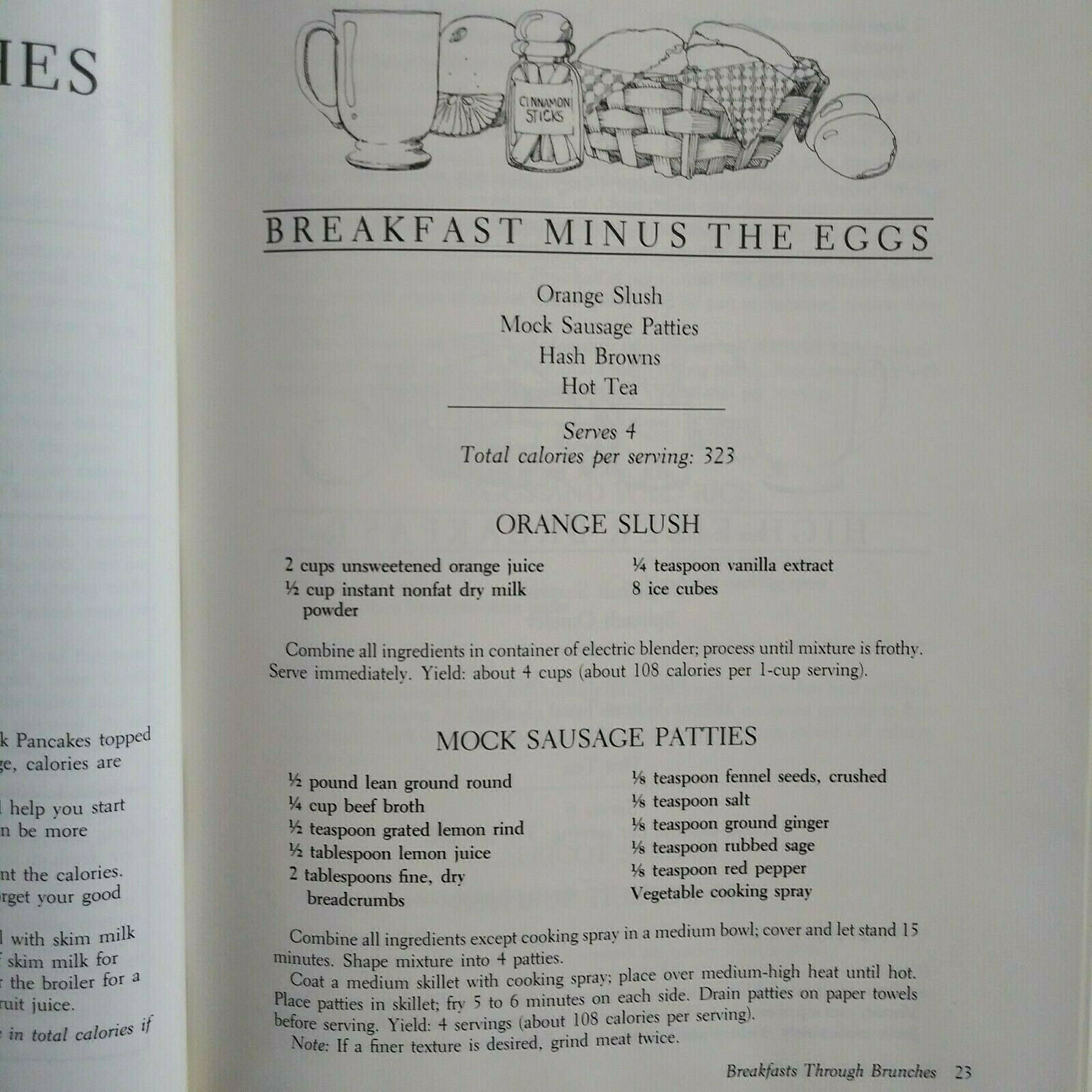 Vintage Southern Living Cooking Light Cookbook Hardcover 1983 265 Pages