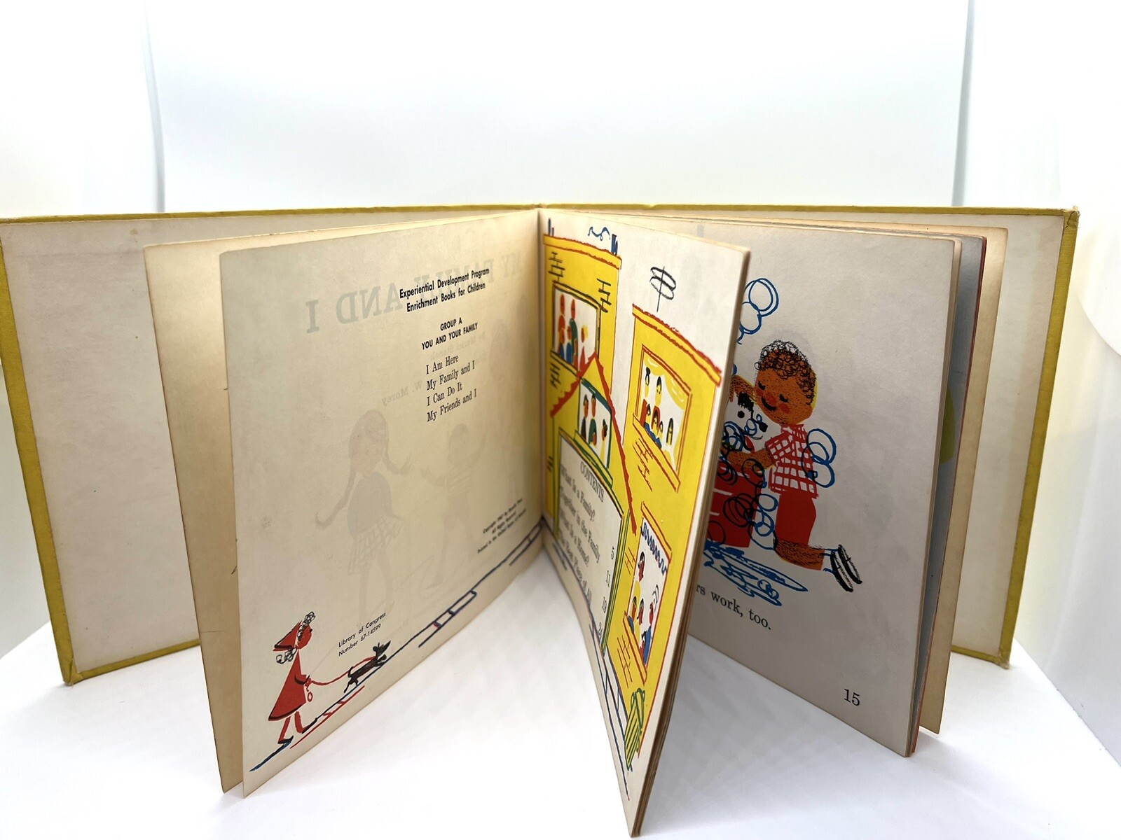 Hard To Find /1967/Childrens Book/Rare! /My family and I /by: Muriel Stanek