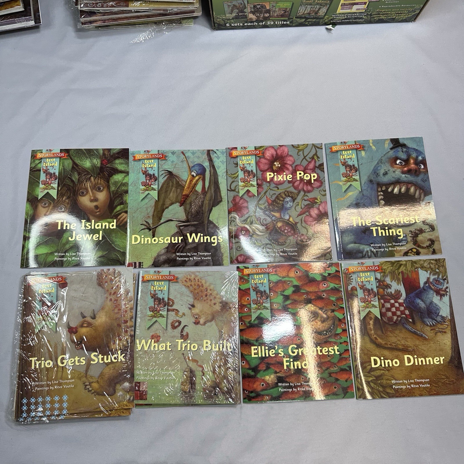 Storylands Adventures in Reading Lost Island Grades K-3 Education Dinosaurs