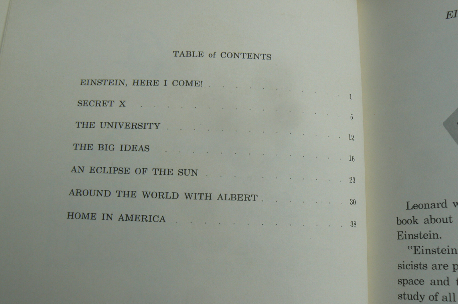 Time Machine Series-LEONARD EQUALS EINSTEIN,Gene Darby, 1967 HC Field Educationa