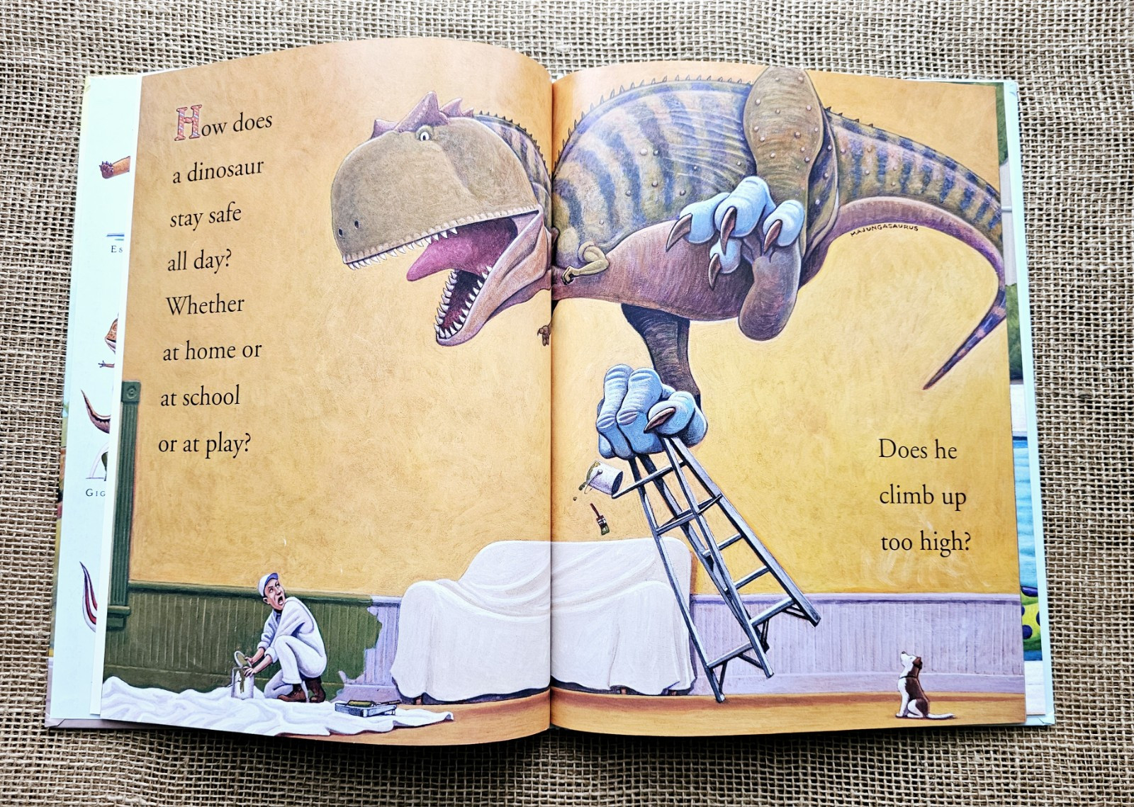 2015 How Do Dinosaurs Stay Safe? By Jane Yolen & Mark Teague HB Book 9″x12″