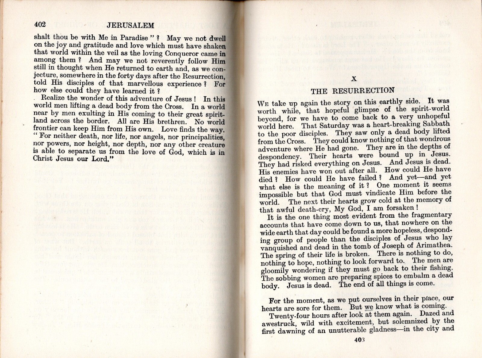 A PEOPLE’S LIFE of CHRIST 1926 Hardcover 429 pages J. PATERSON SMYTHE Christan