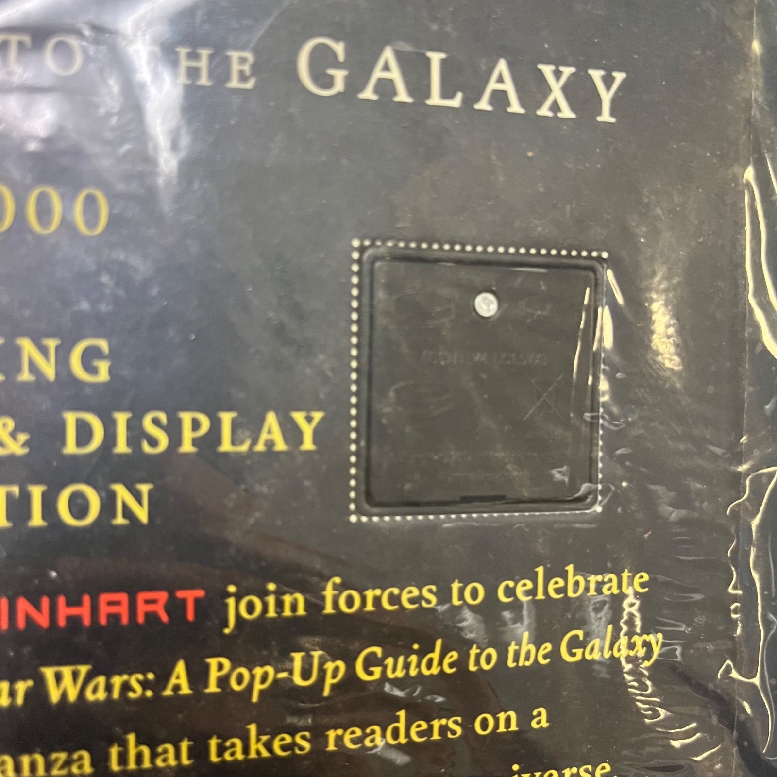 STAR WARS A Pop-Up Guide to the Galaxy Matthew Reinhart NIP Promotional 2007