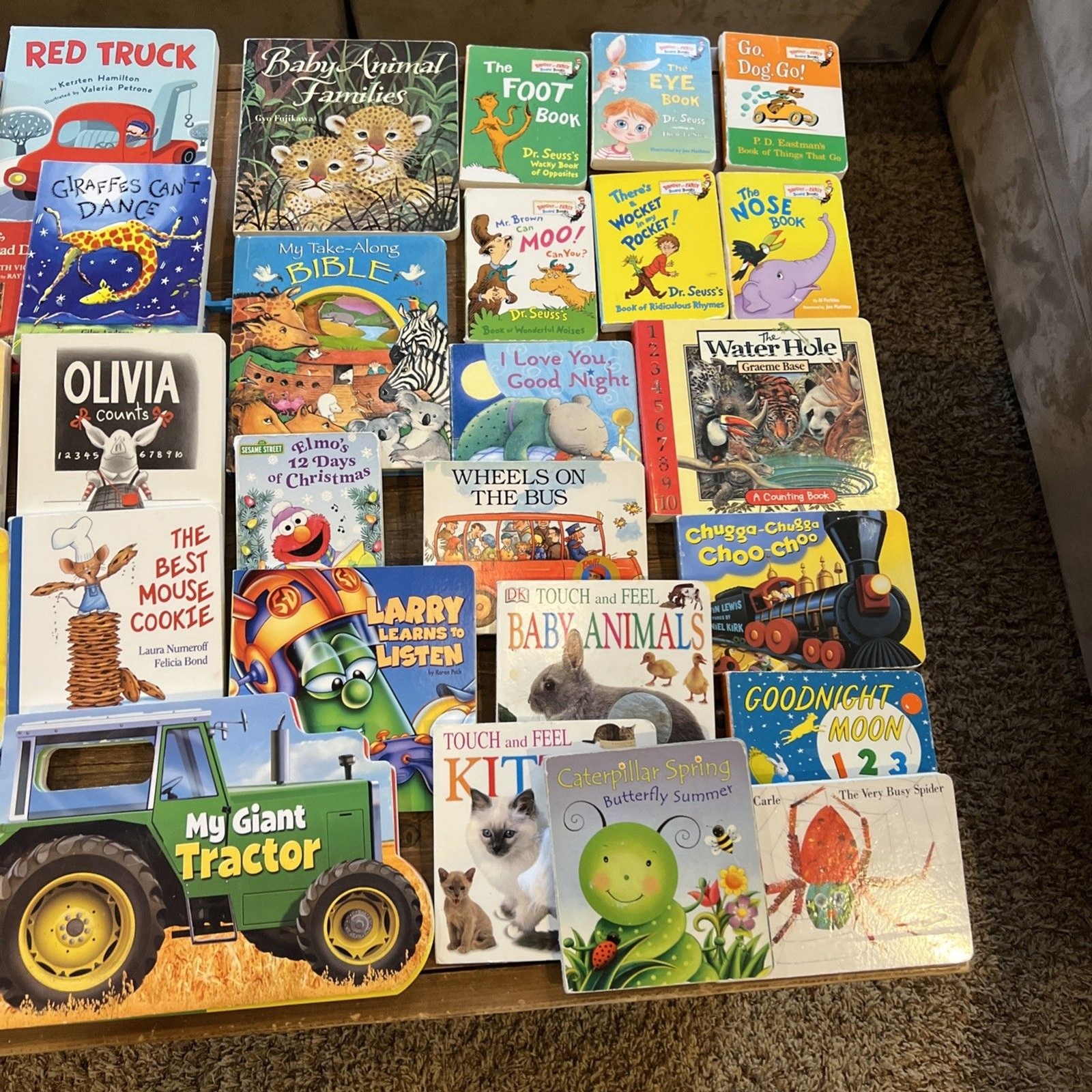 Lot of 44 Children BOARD Hardcover BABY TODDLER DAYCARE PRESCHOOL Kids BOOKS MIX