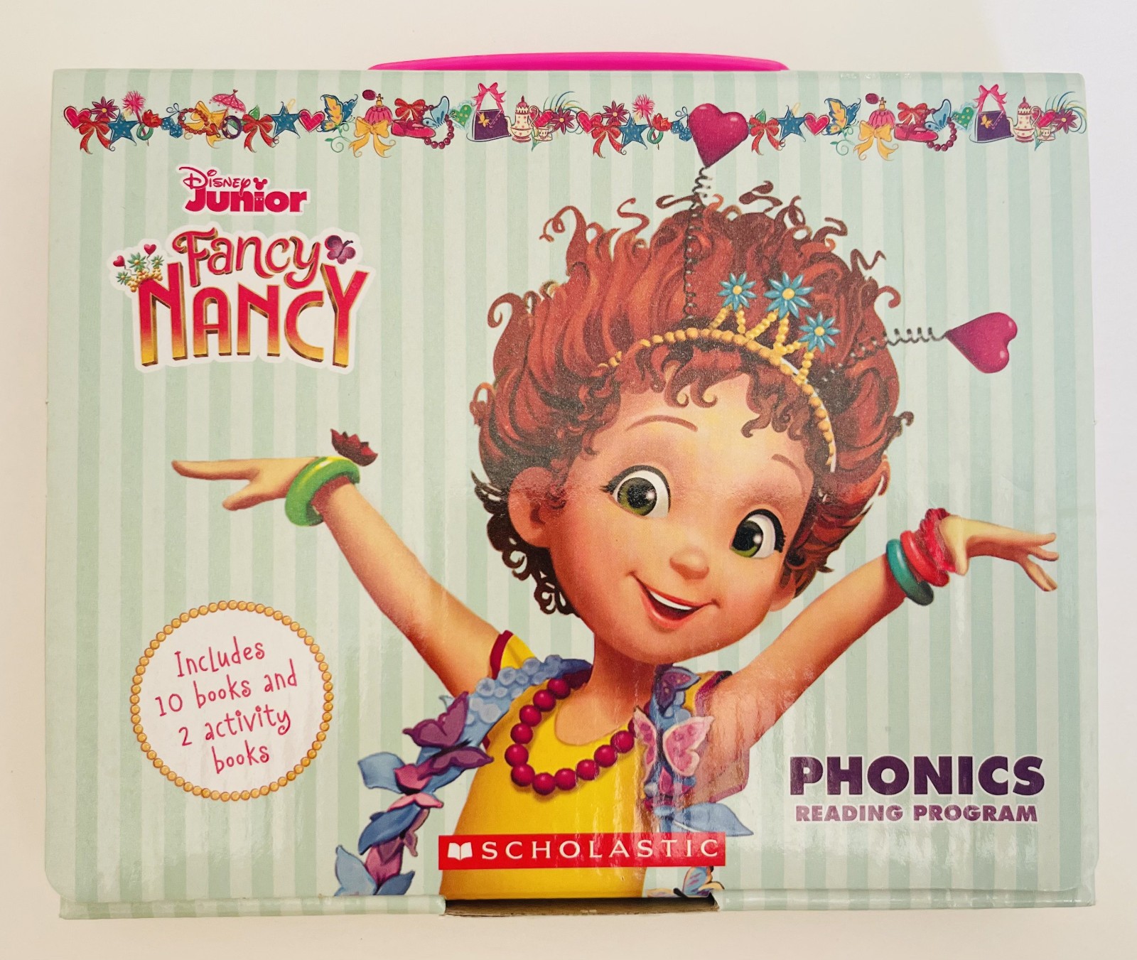 Scholastic – Nancy Fancy – PHONICS Reading Program – 12 book Box Set