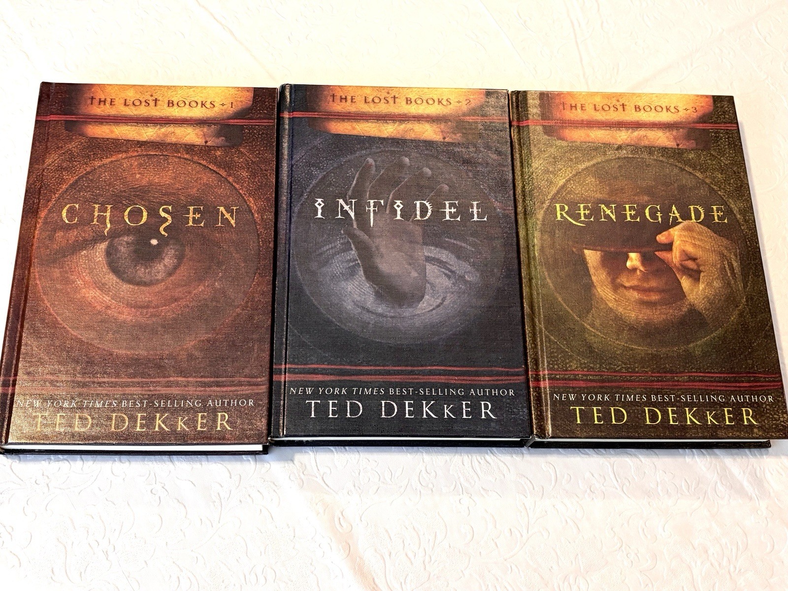 Ted Dekker: The Lost Books Series 1-3 (Chosen, Infidel, Renegade) Hardcover
