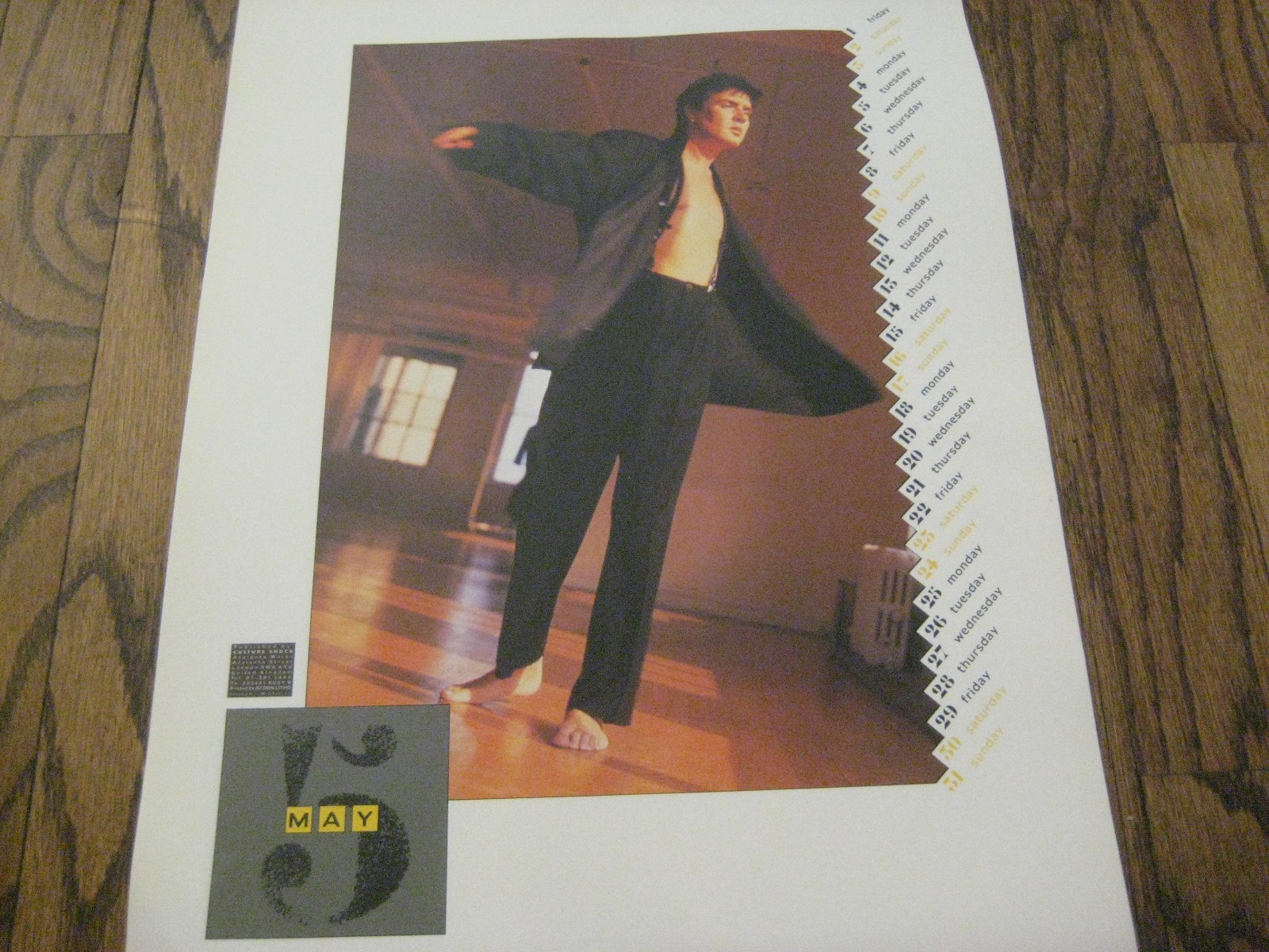 Duran Duran 1987 Calendar