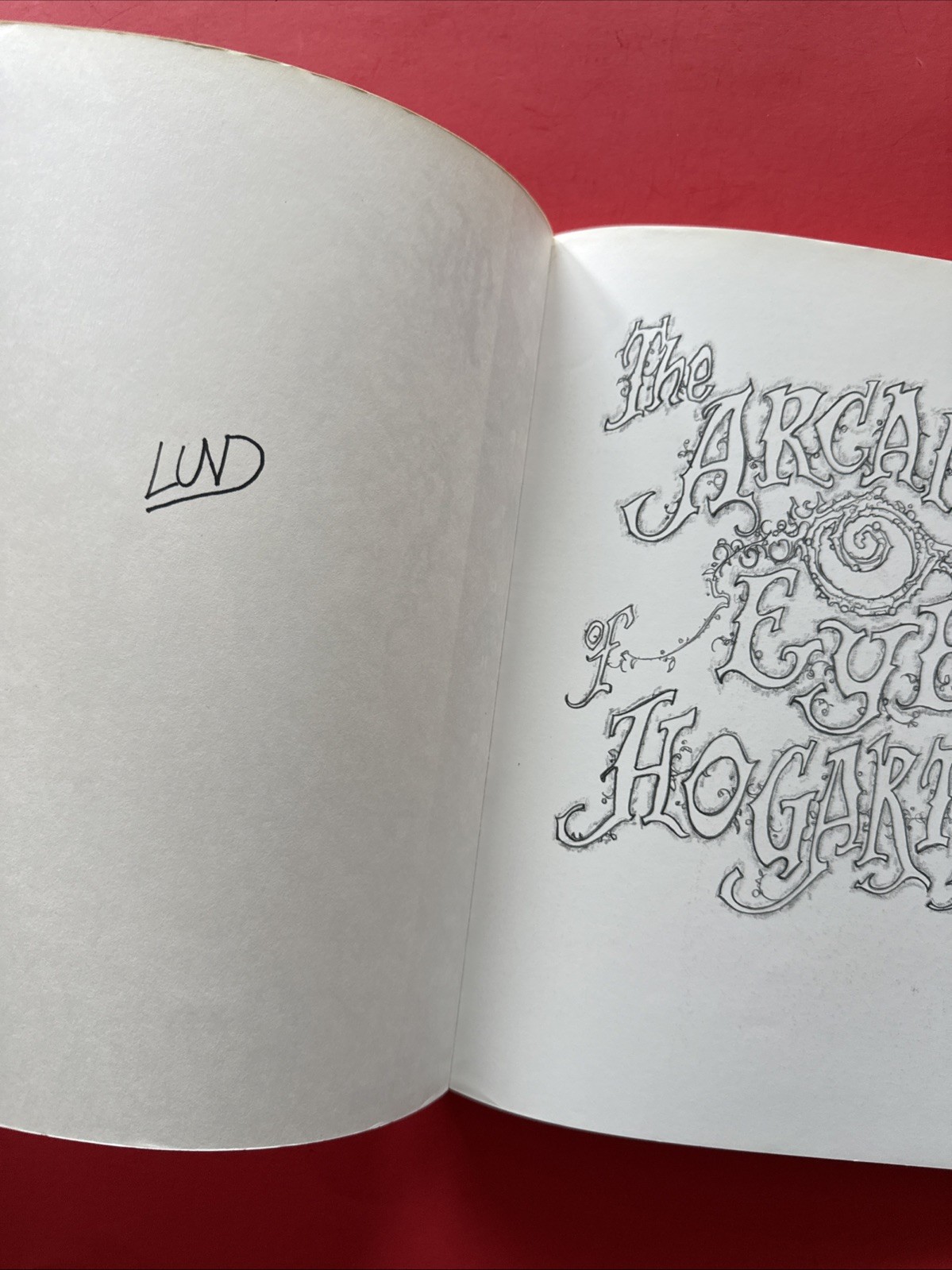 The Arcane Eye of Hogarth Sketchbook – Burne Hogarth – Fantagraphic Books – SC
