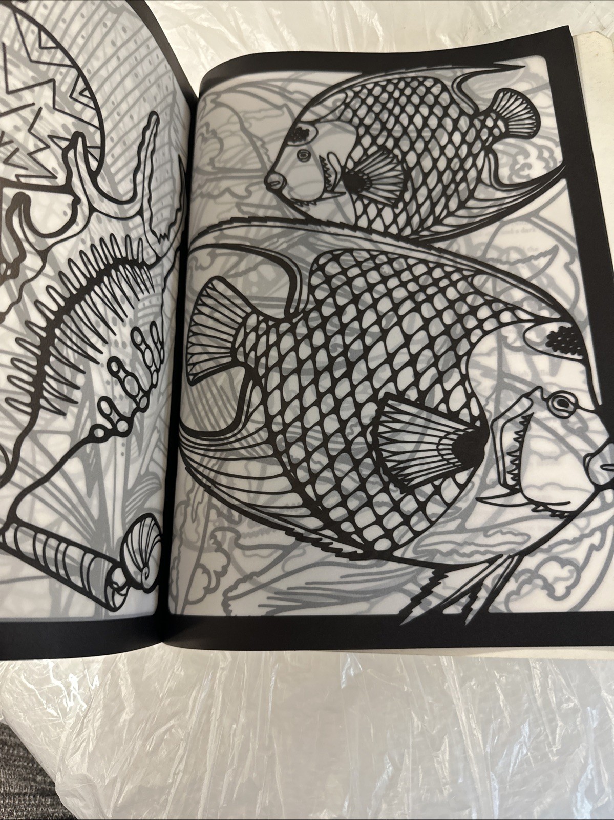 Dover Publications Stained Glass Color Book – Paperback, by Llyn Hunter – Good