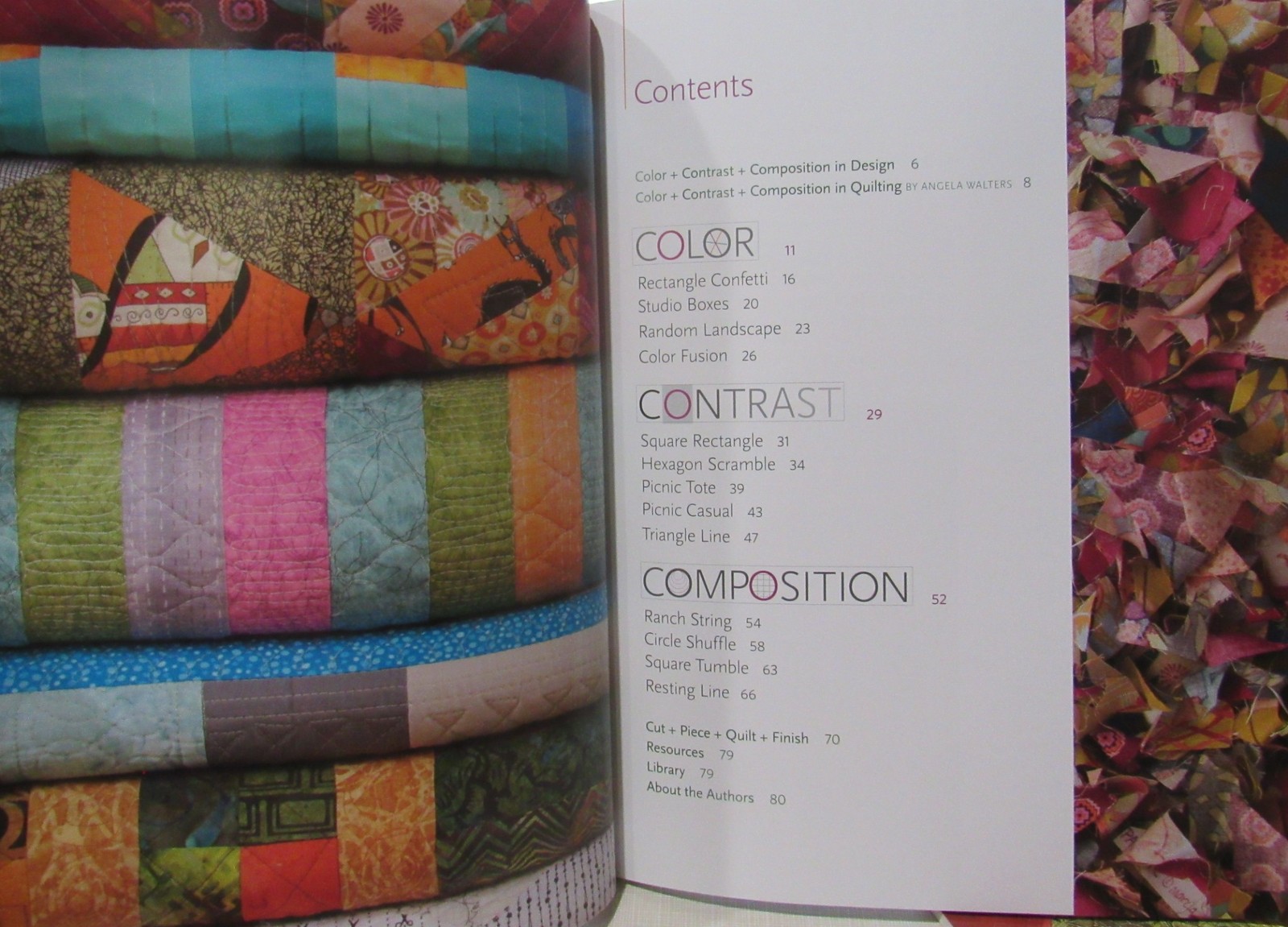 MODERN TWIST Create Quilts w/ a Colorful Spin Natalie Barnes Quilt Pattern Book