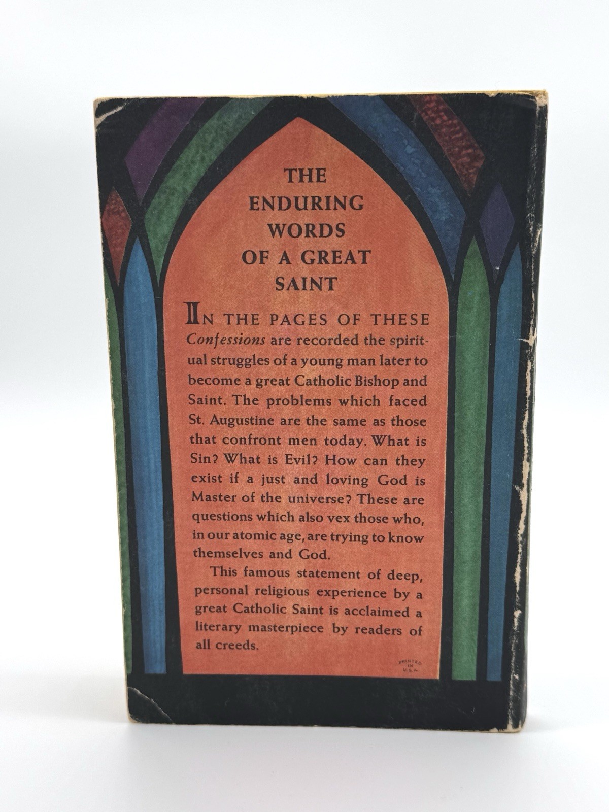 Confessions of Saint Augustine Washington Square Press 1961 Paperback