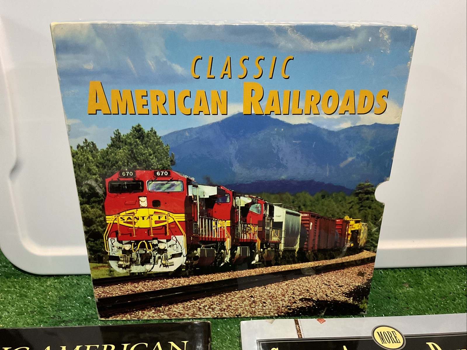 Classic American Railroad 3-Volume Set: Santa Fe, Pennsylvania, Southern Pacific