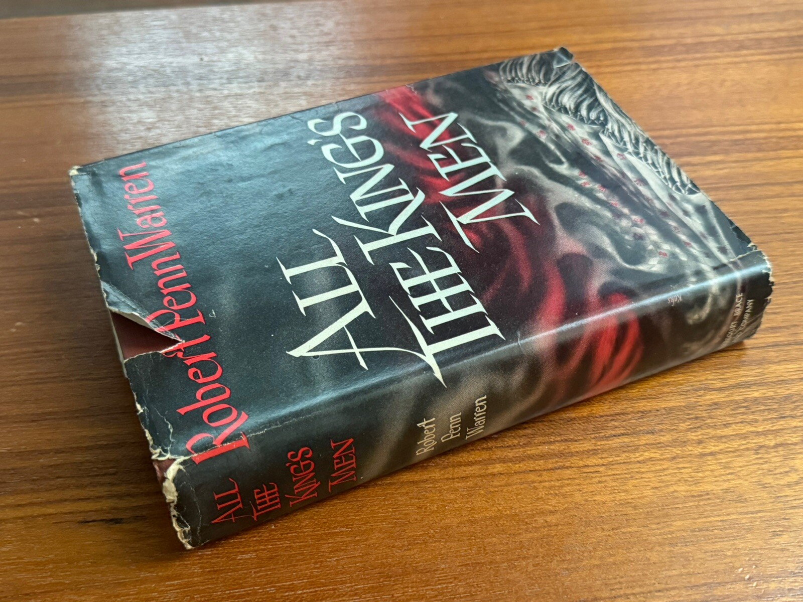 All the Kings Men by Robert Penn Warren 1946 Harcourt Brace and Company HC DJ