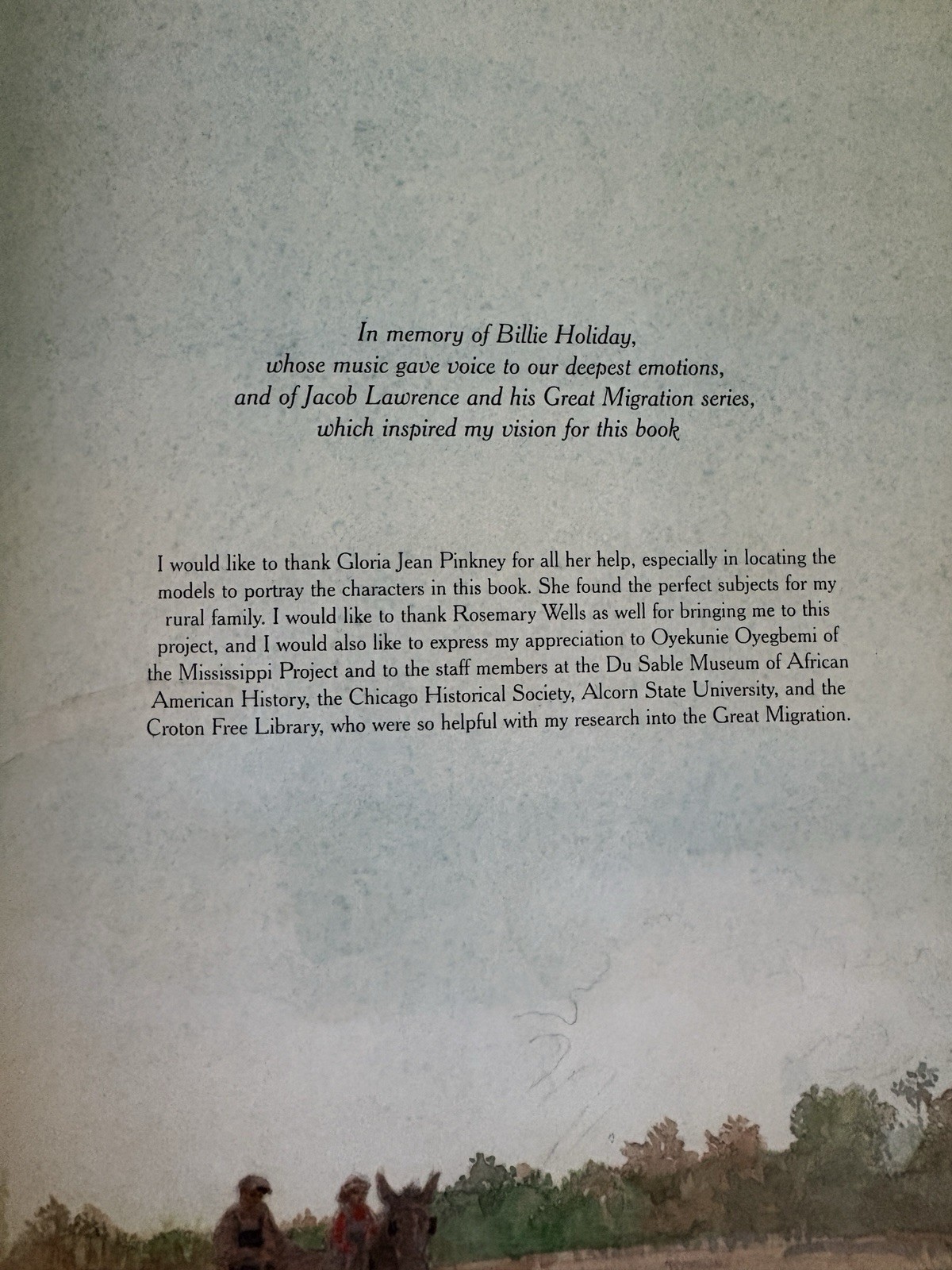 God Bless the Child by Billie Holiday and Arthur Herzog Jr. SIGNED Jerry Pinkney