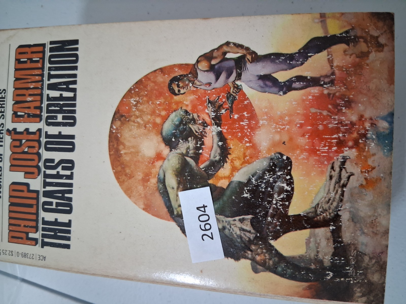 Vintage Lot of 5 Science Fiction/Fantasy Books by Philip Jose Farmer bc25 2604