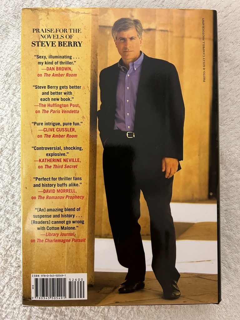 Steve Berry, Venetian Betrayal; Paris Vendetta; Emperor’s Tomb; King’s Deception