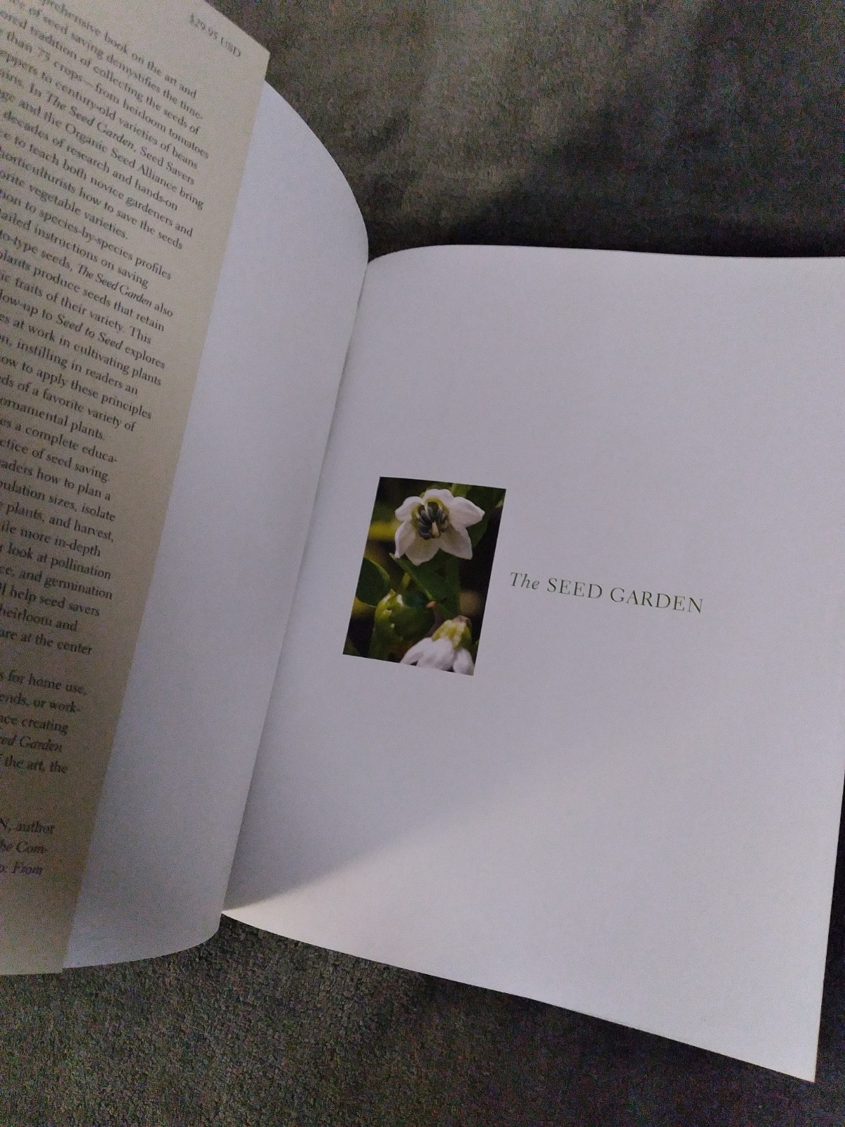Seed Garden : The Art and Practice of Seed Saving by Jared Zystro (2015) Book