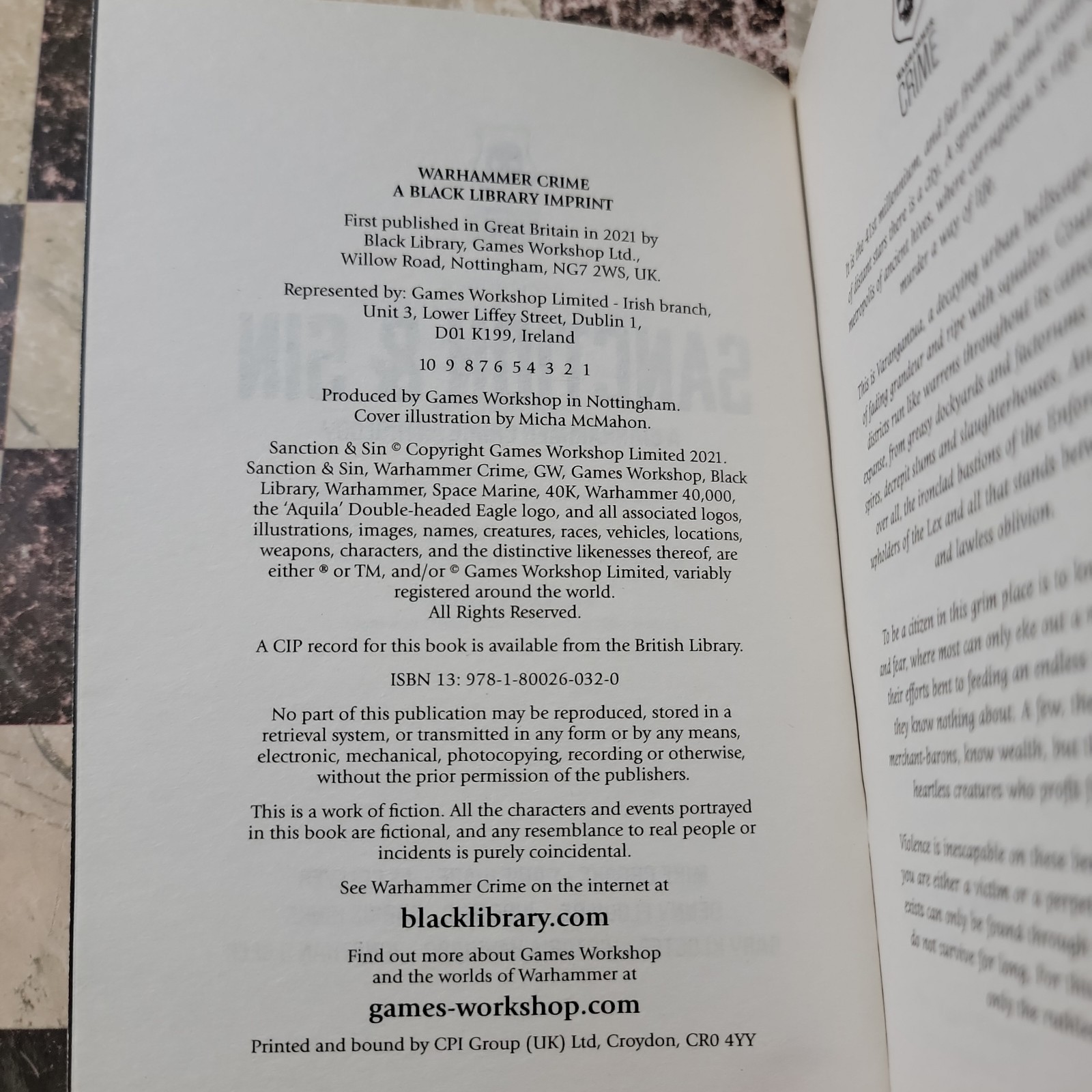Sanction and Sin by Not Available (2021 Paperback) First Print