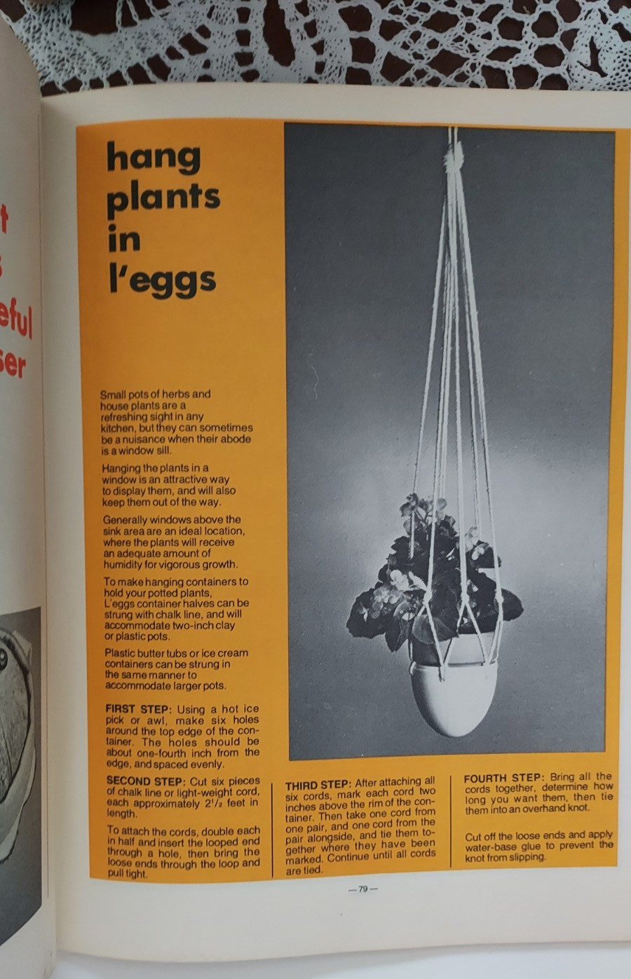A Potpourri of Projects by Dusty Pilot Cleveland Press Craft Book Vintage 1974