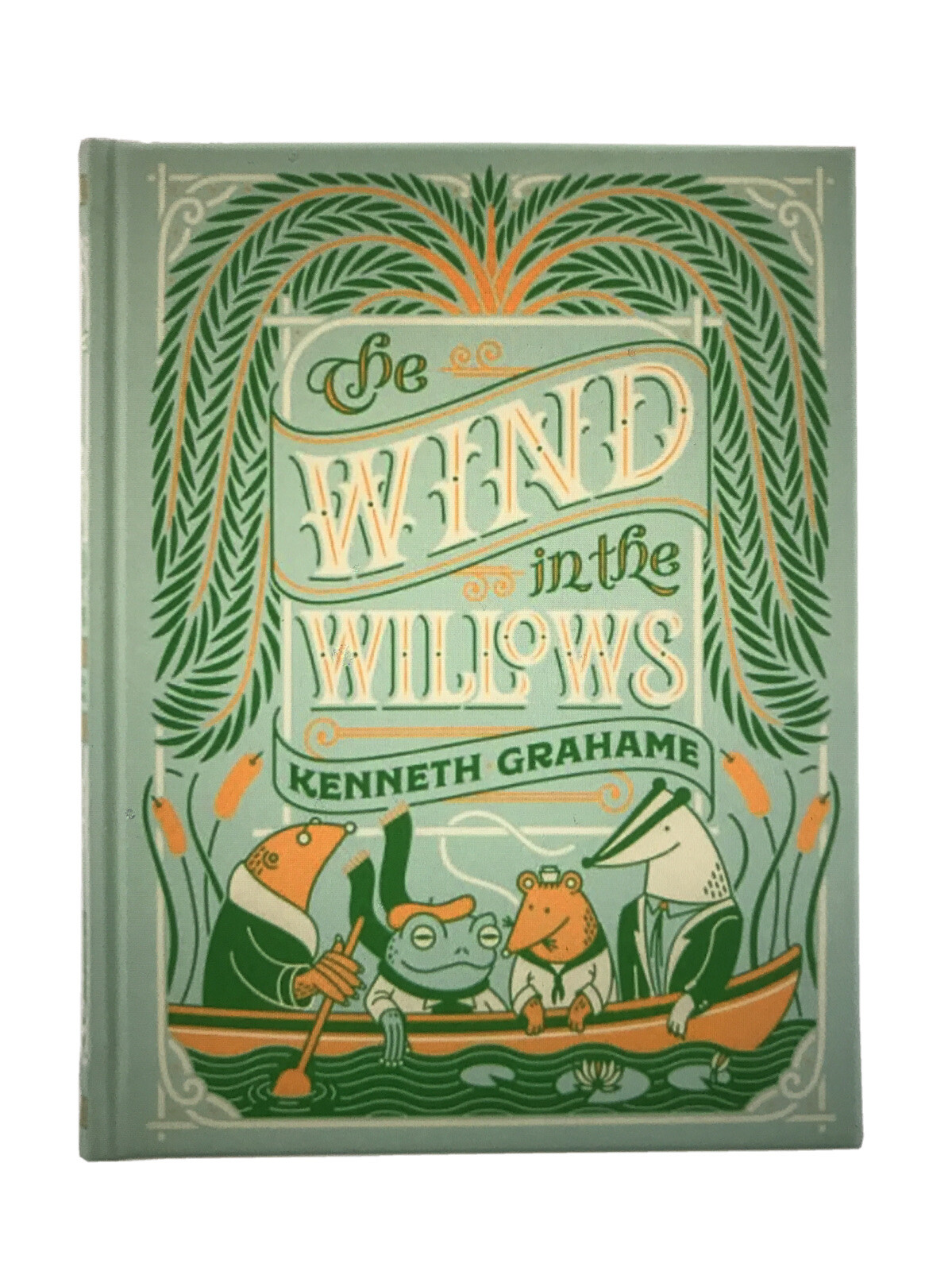 ❤️THE WIND IN THE WILLOWS Illustrated Leather Bound Collectible Edition NEW