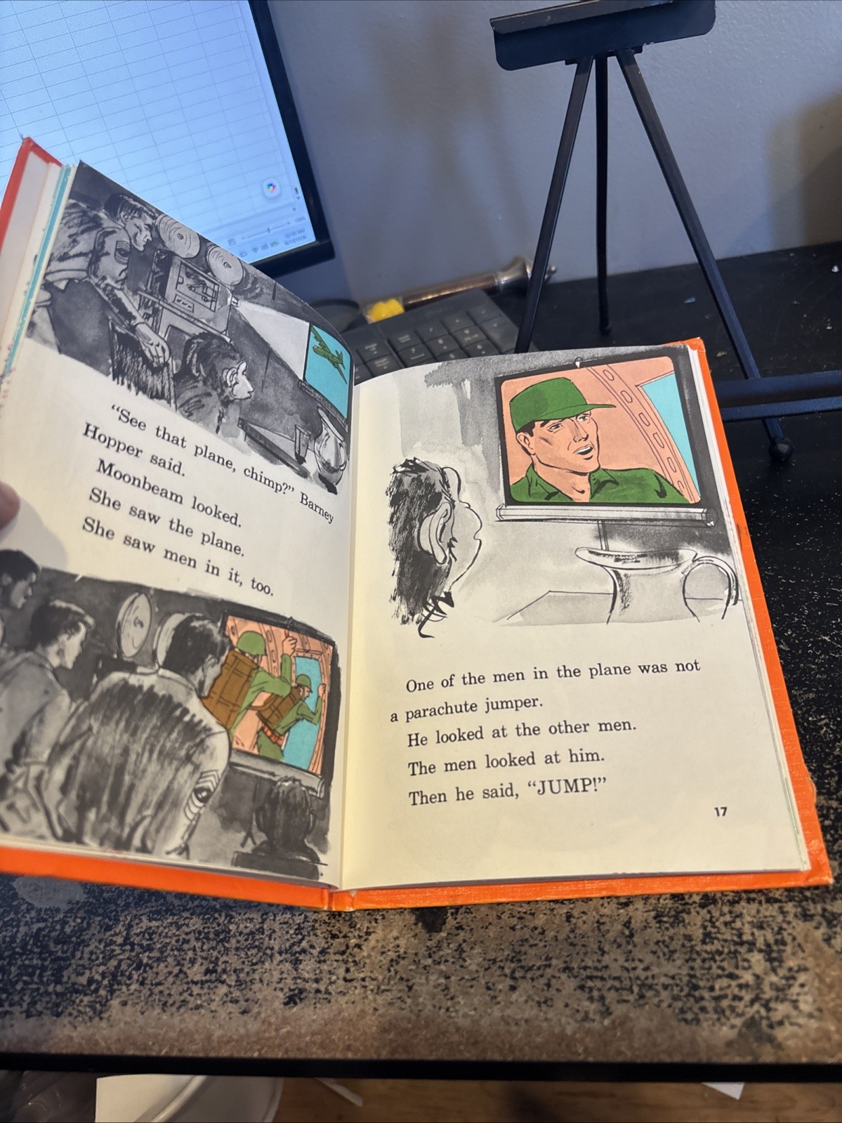 Moonbeam and the big jump (The Moonbeam books) 1974 HC Edition