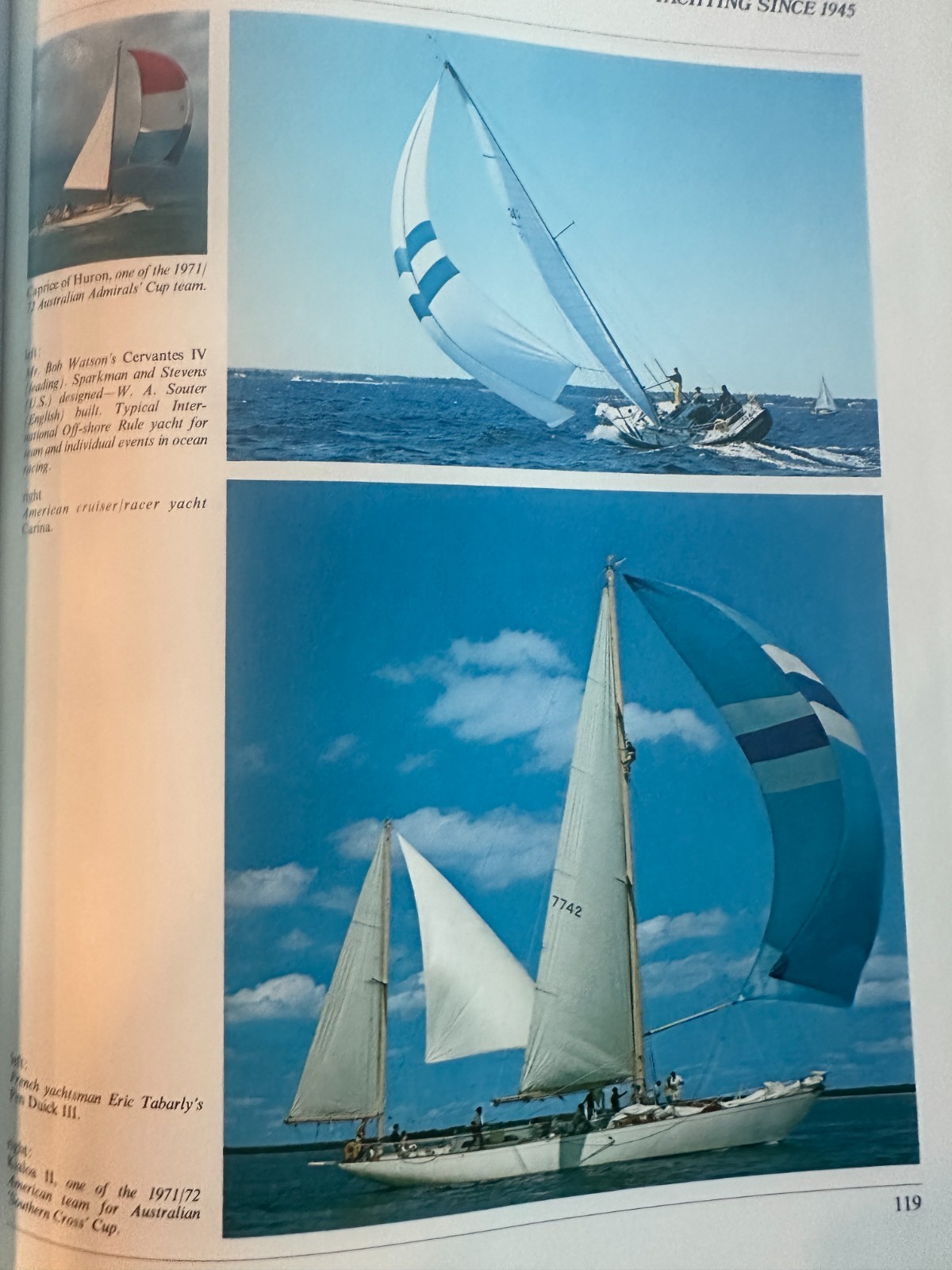 Yachting- A Pictoral History by Peter Heaton 159 pages