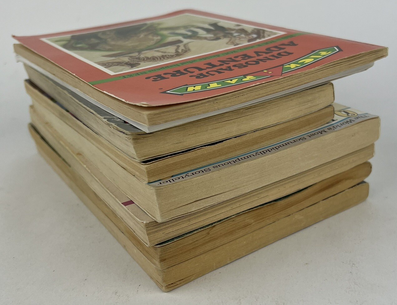 Lot of 8 Mixed Vintage Sci-fi Fantasy Horror Paperback Kids Youth Novels