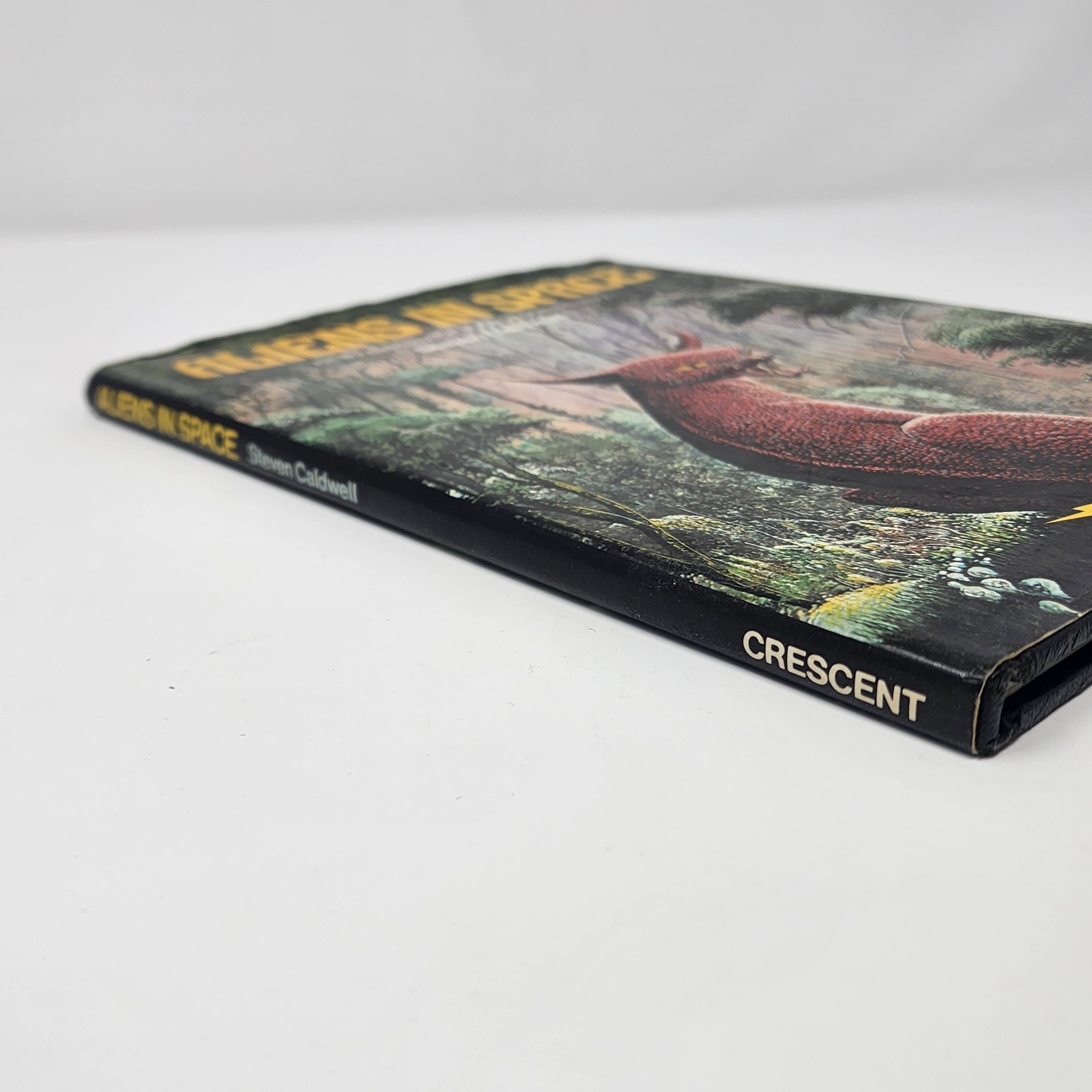 Aliens in Space Steven Caldwell 1979 Hardcover Galactic Encounters Crescent Book