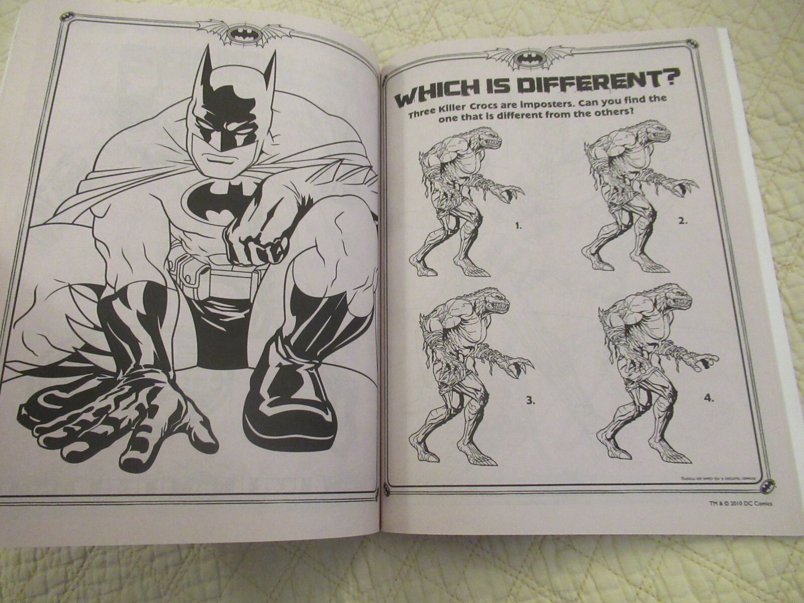 Batman Jumbo Coloring and Activity Books (2-Set) (2012) (Bendon, Inc.)