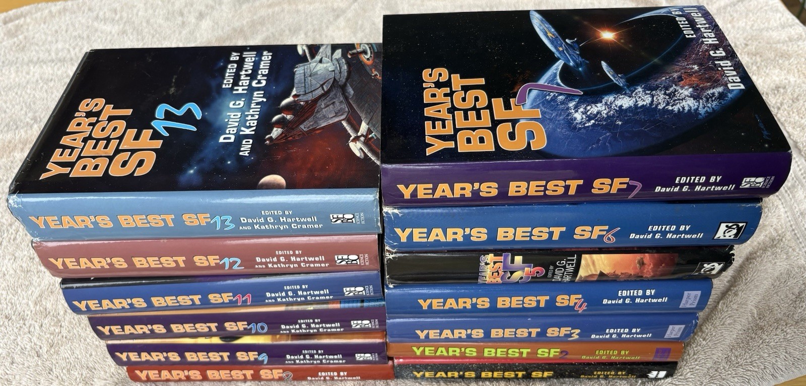 Years Best SF 1 2 3 4 5 6 7 8 9 10 11 12 13 David Hartwell Kathryn Cramer signed