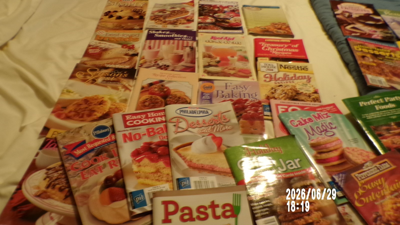 Over 30 Vintage Recipe Magazine Booklets-Holiday Gifts from a Jar,Kraft Desserts