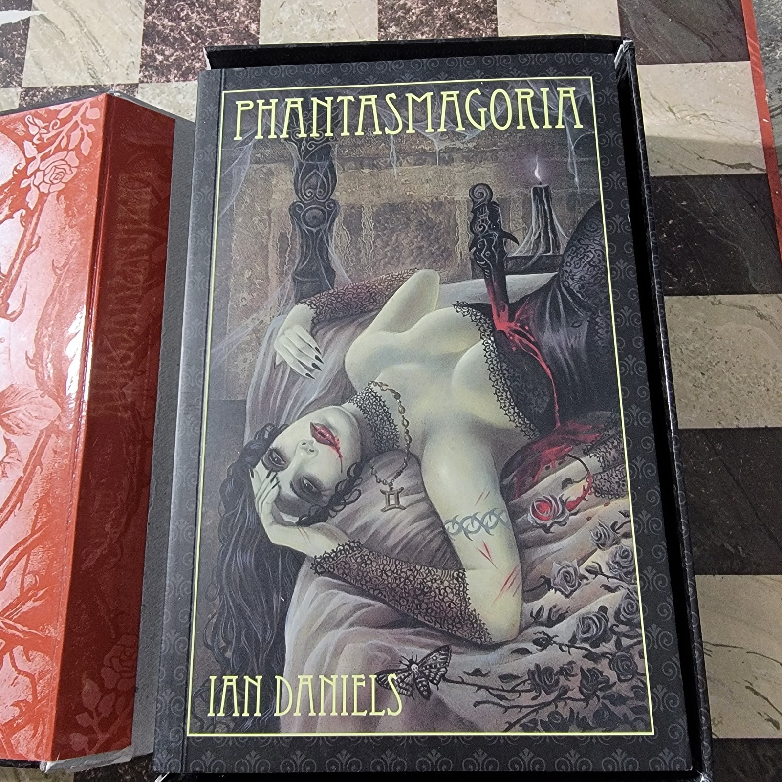Tarot of Vampyres by Ian Daniels (2010, Cards,Flash Cards) Box Damage