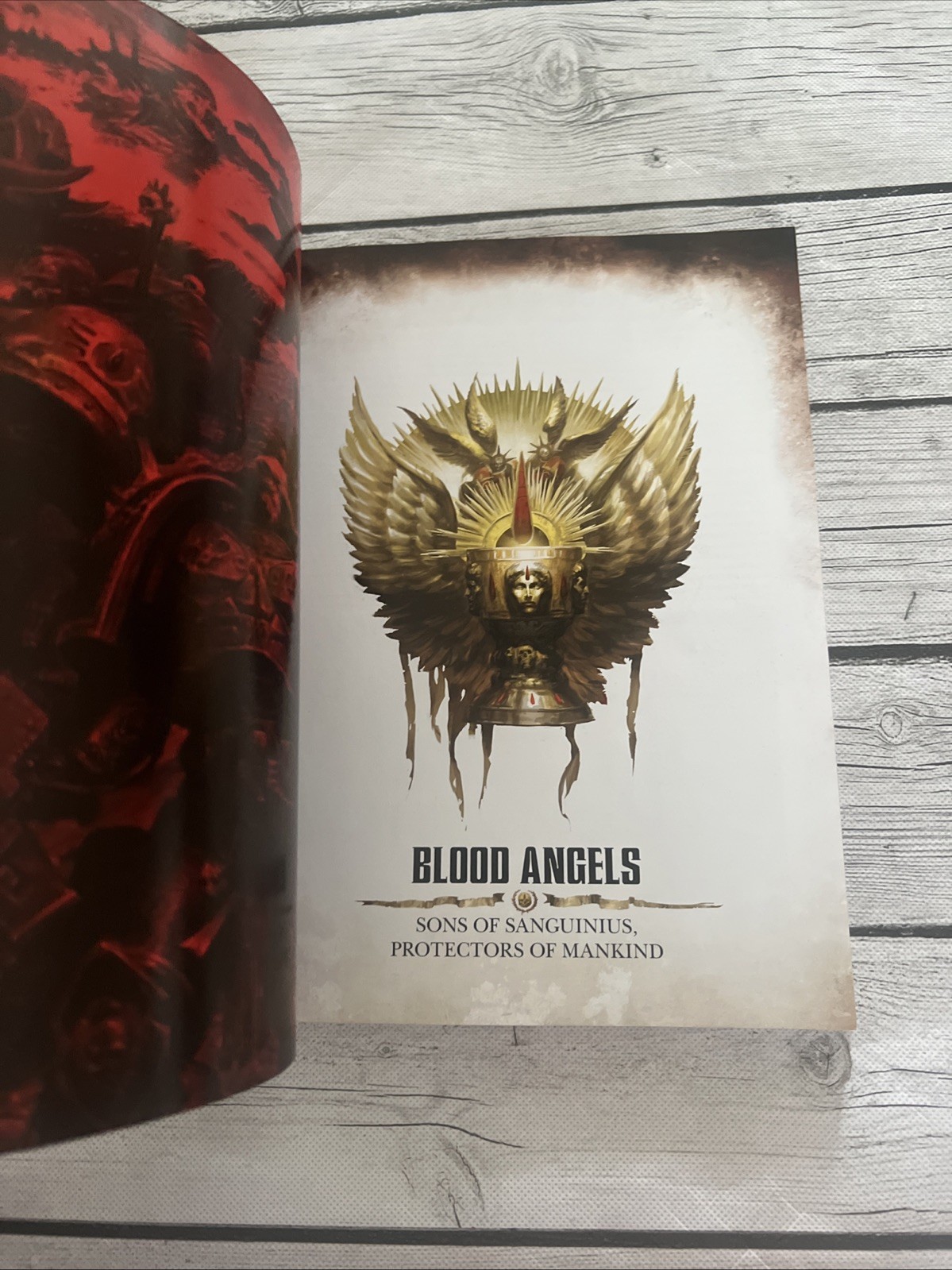 Blood Angels Codex Adeptus Astartes 2014 Warhammer 40K Paperback LN Condition
