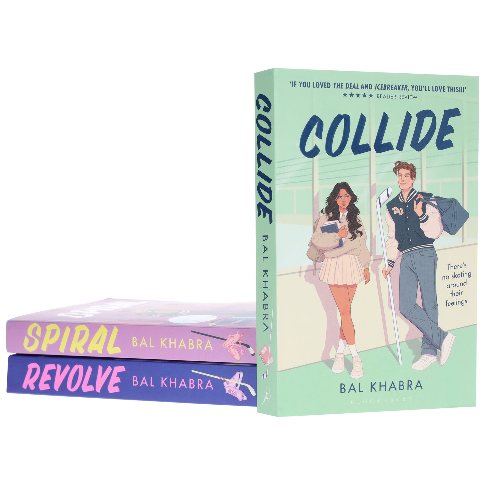 Off the Ice Series By Bal Khabra 3 Books Sprayed Edges Set – Fiction -PB