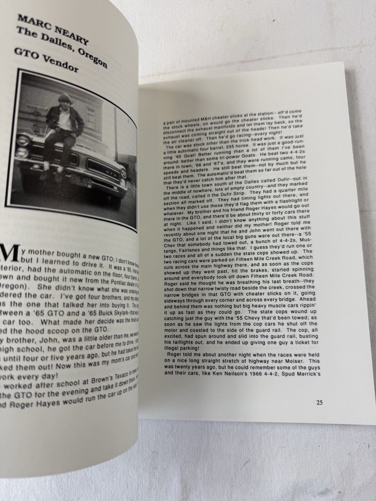 Herding Goats by Albert Drake 1989 Pontiac GTO Paperback rare