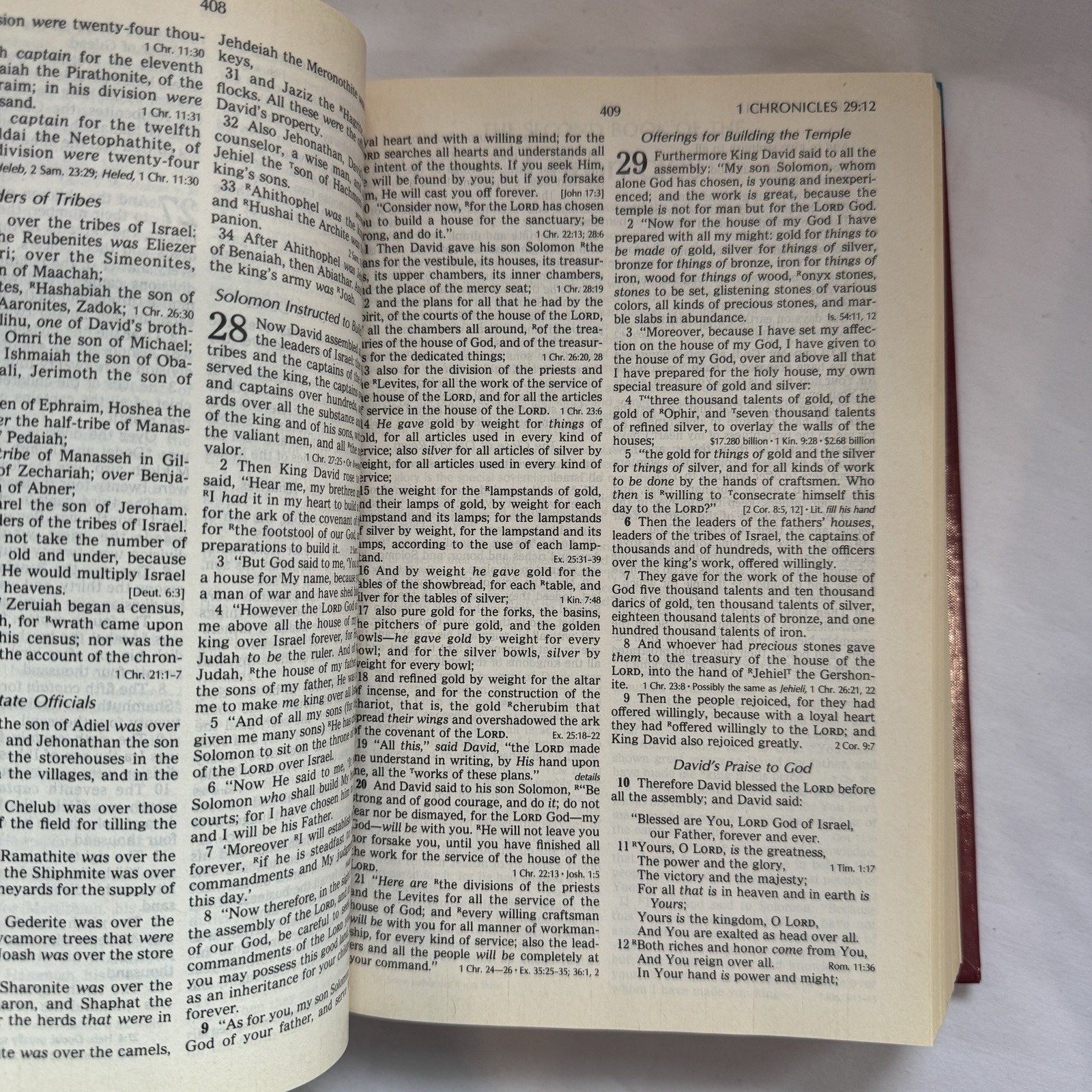 The Christian Life Bible: Master Outline Edition Nelson 632N Hardback NKJV
