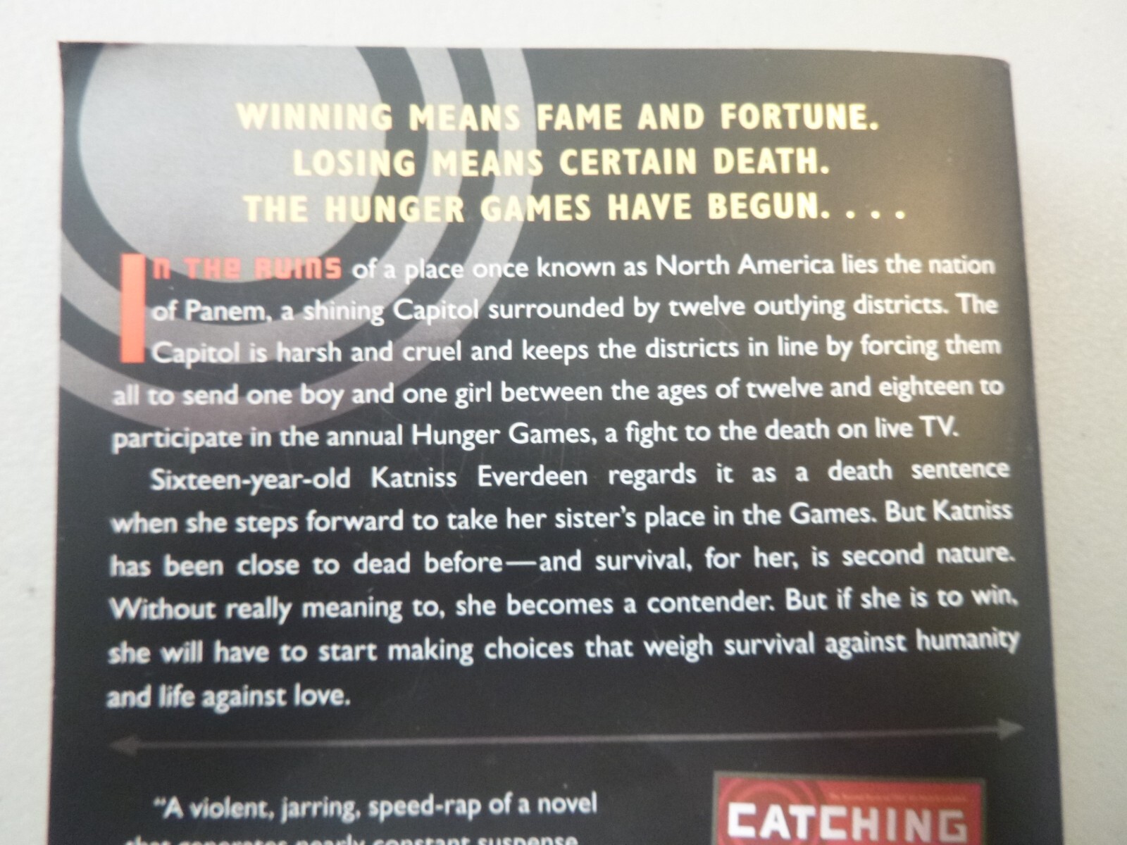 The Hunger Games by Suzanne Collins