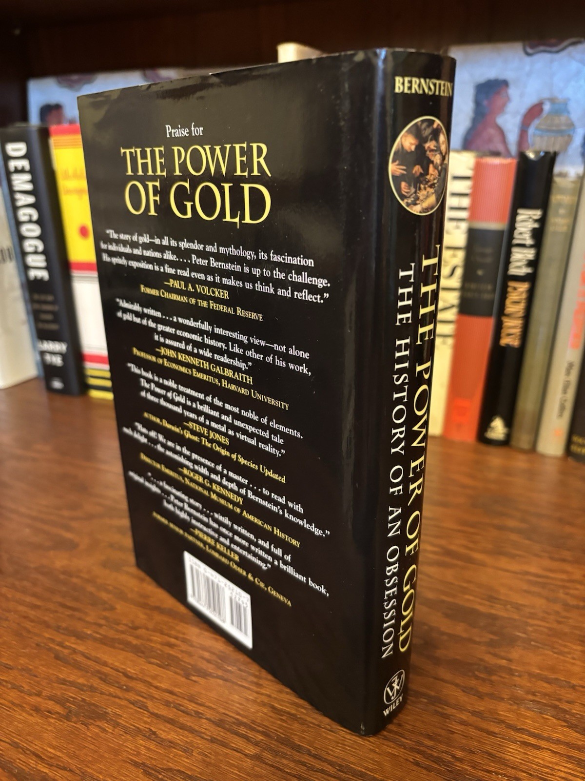 The Power of Gold. Peter Bernstein. 1st HC Ptg. Wiley 2000. Fine Unread